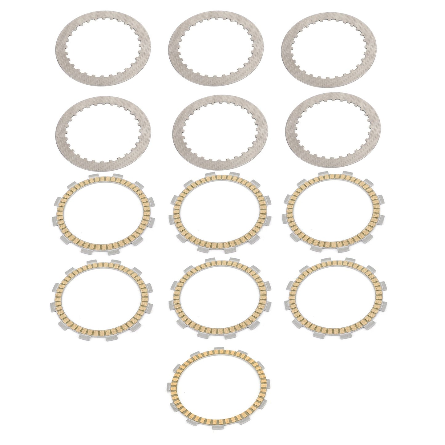Kit de disques d'embrayage - Friction et disques en acier pour Suzuki VS600 GLS/GLT 1995-1997 VX800 1990-1996 VS750 Intruder 750 1985-1991