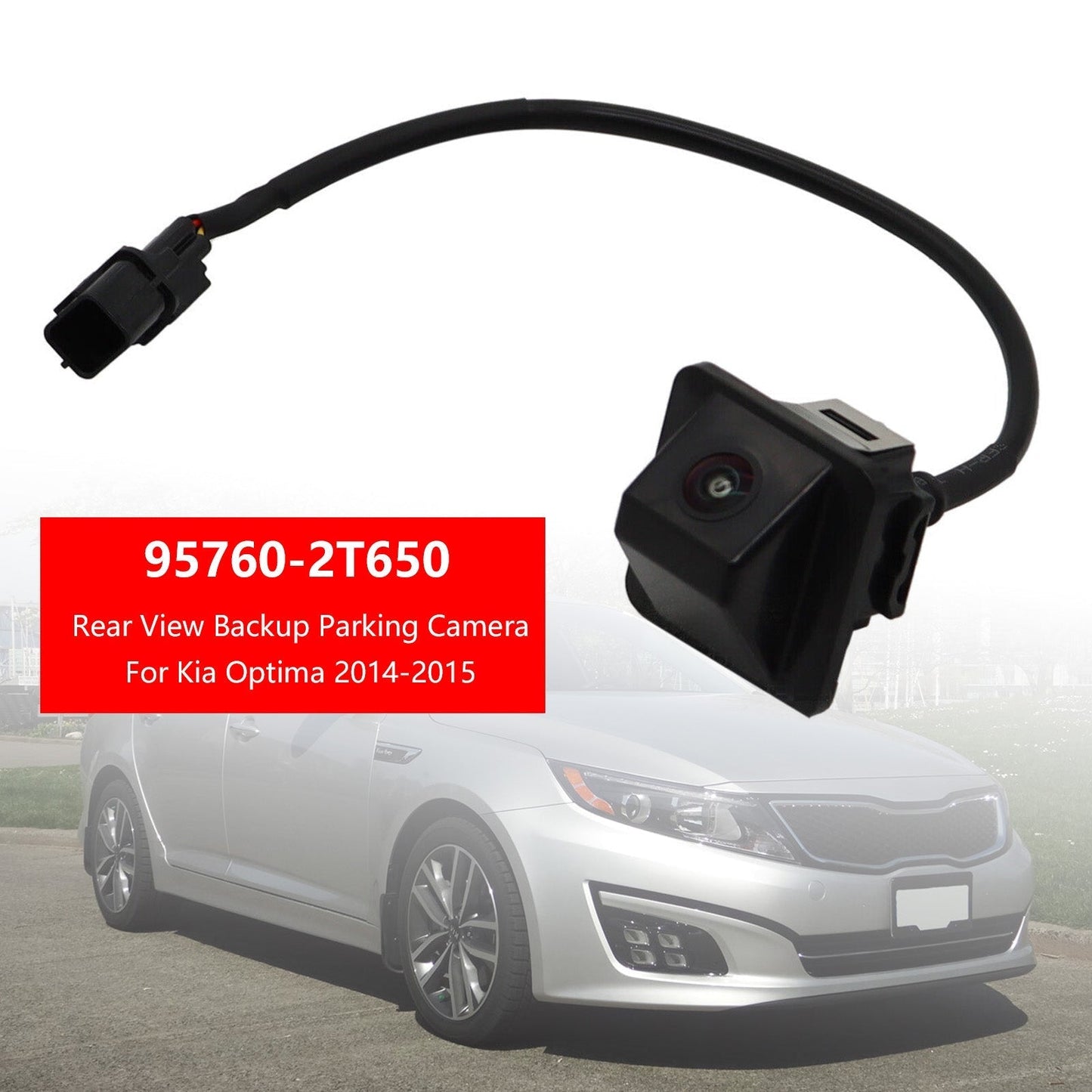 Caméra de recul pour Kia Optima 1,6 L/2,4 L 2014-2016 95760-2T650