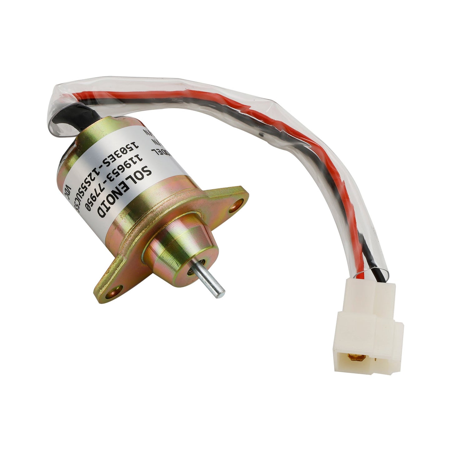 Électrovanne d'arrêt de carburant compatible avec Yanmar 1503ES-12S5SUC5S 119653-77950