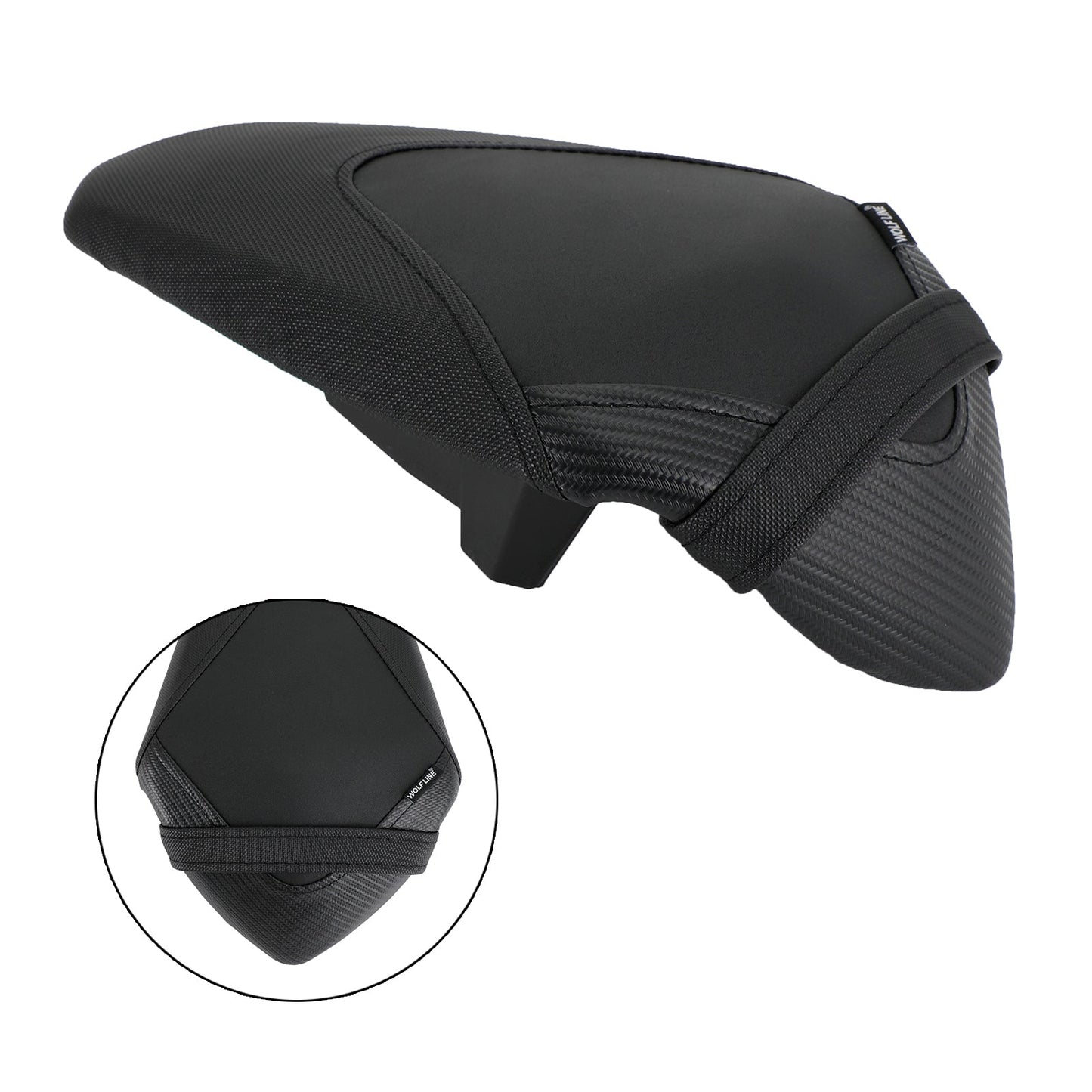 Selle arrière plate pour passager arrière, verte, pour Kawasaki Ninja 400 Z400 18-22