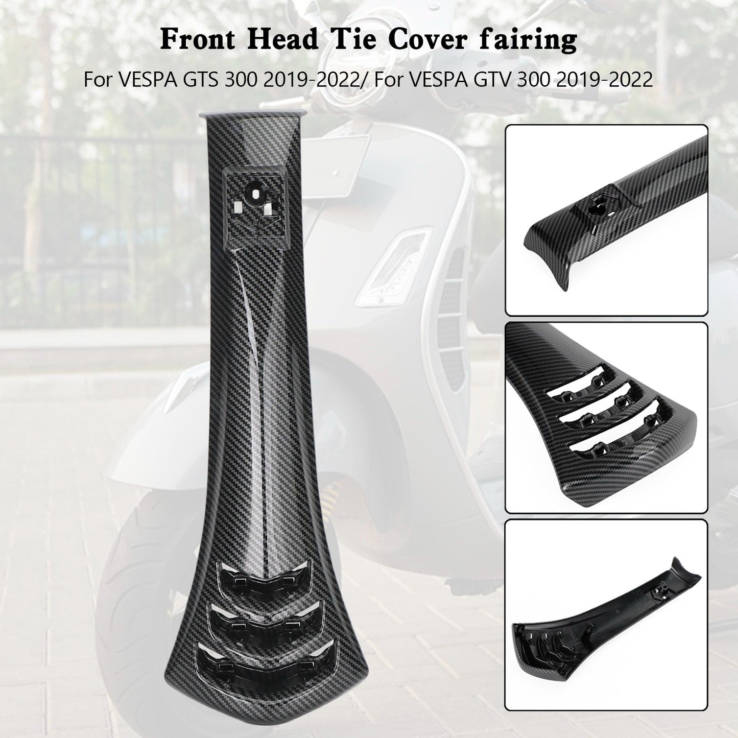 Couvre-culasse de klaxon de direction pour Vespa GTS300 GTV300 2019-2022