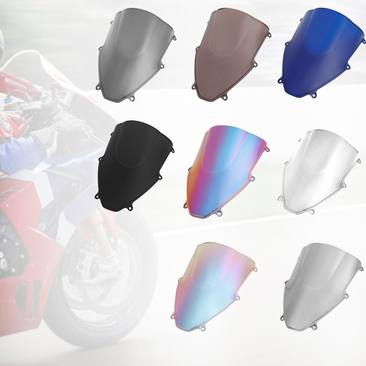 Pare-brise ABS pour moto Honda CBR1000RR-R 2020-2023