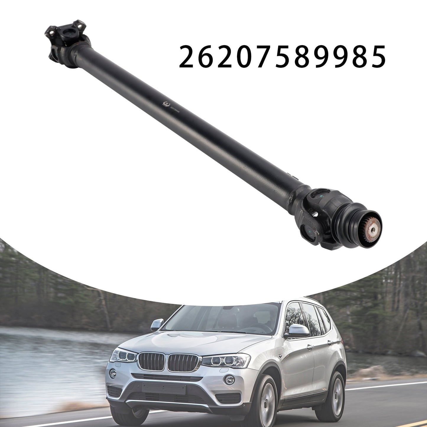 2015-2018 BMW X4 M 40 i F26 3.0 AWD Front Propshaft 26207589985
