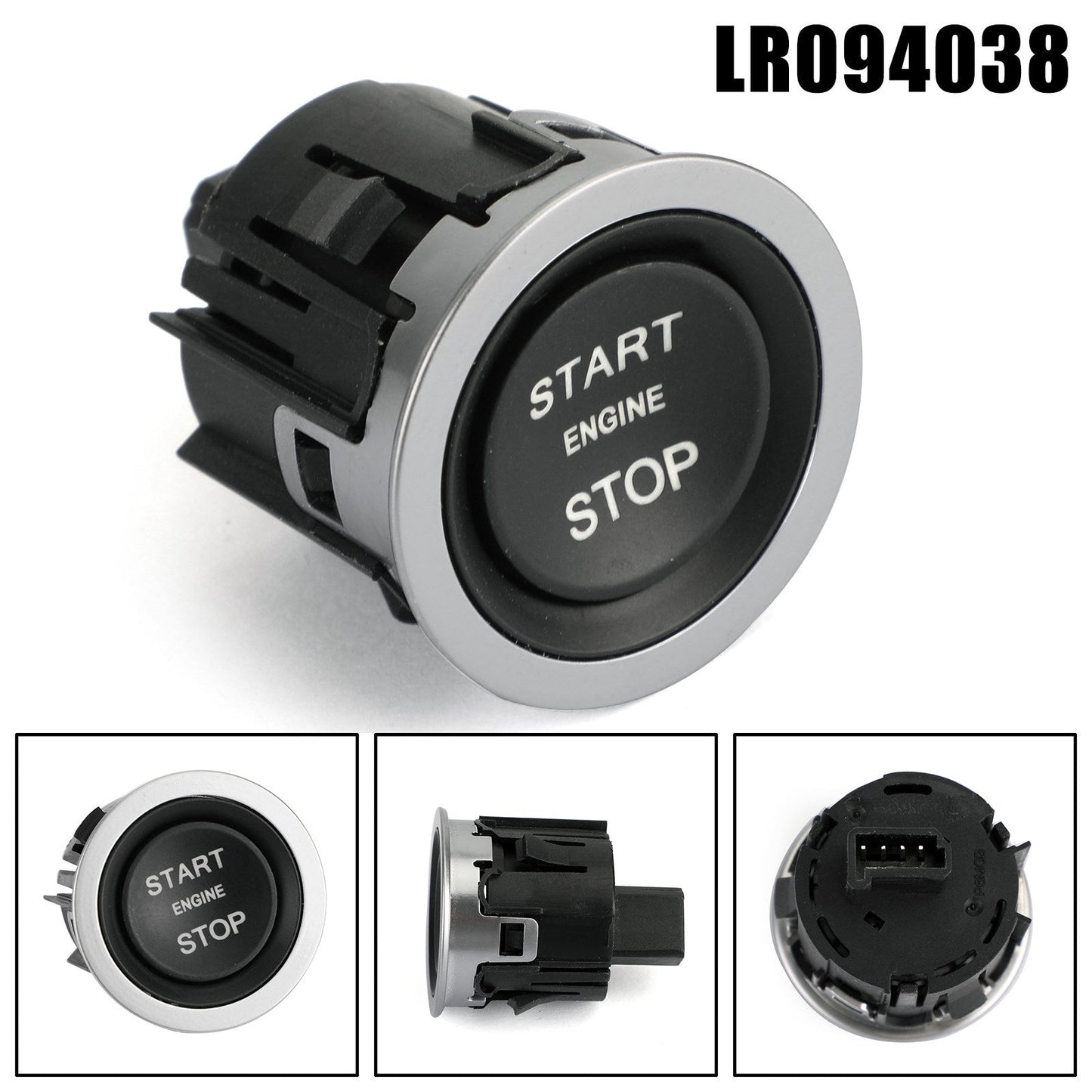 Couvercle de commutateur de bouton poussoir de démarrage et d'arrêt du moteur LR094038 pour Land Rover SPORT