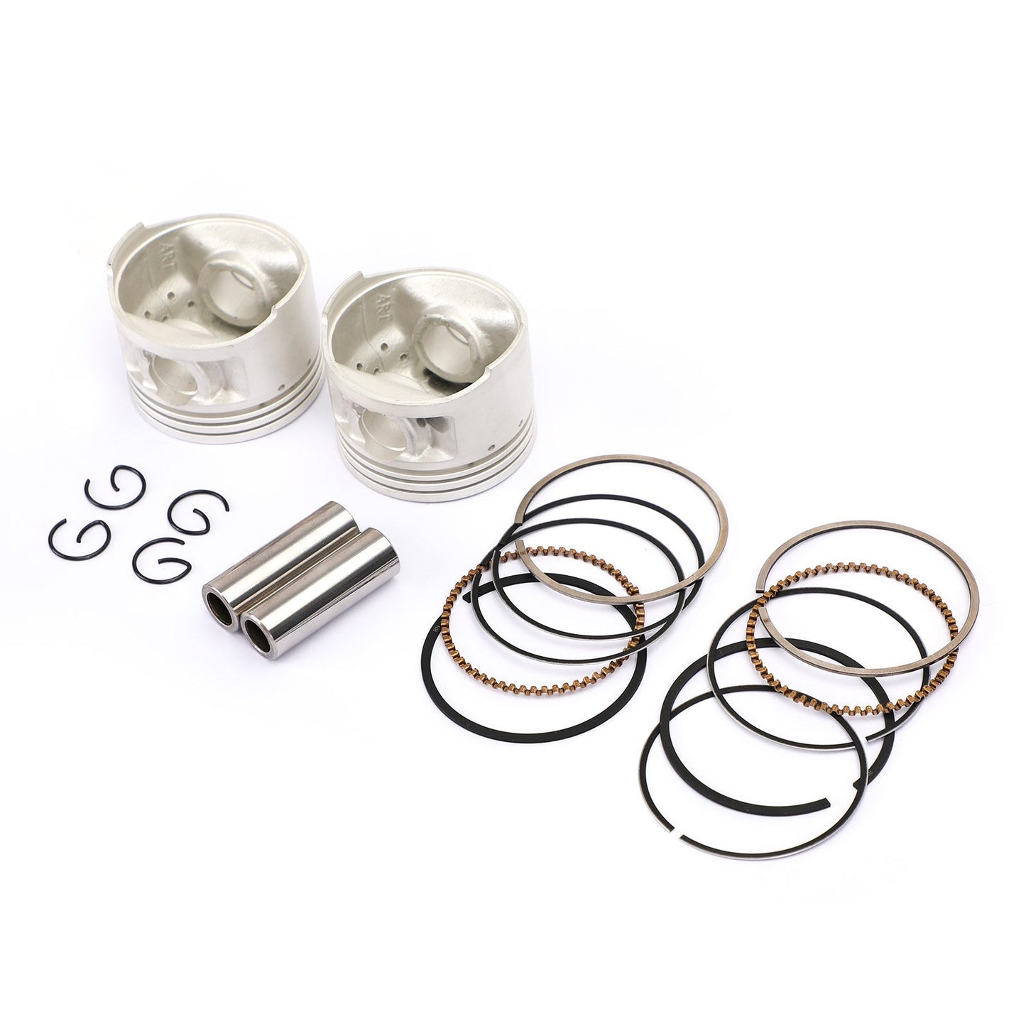 Kit piston et segments (2) STD 49 mm pour Yamaha Virago V-Star XV250 SRV 250 88-18