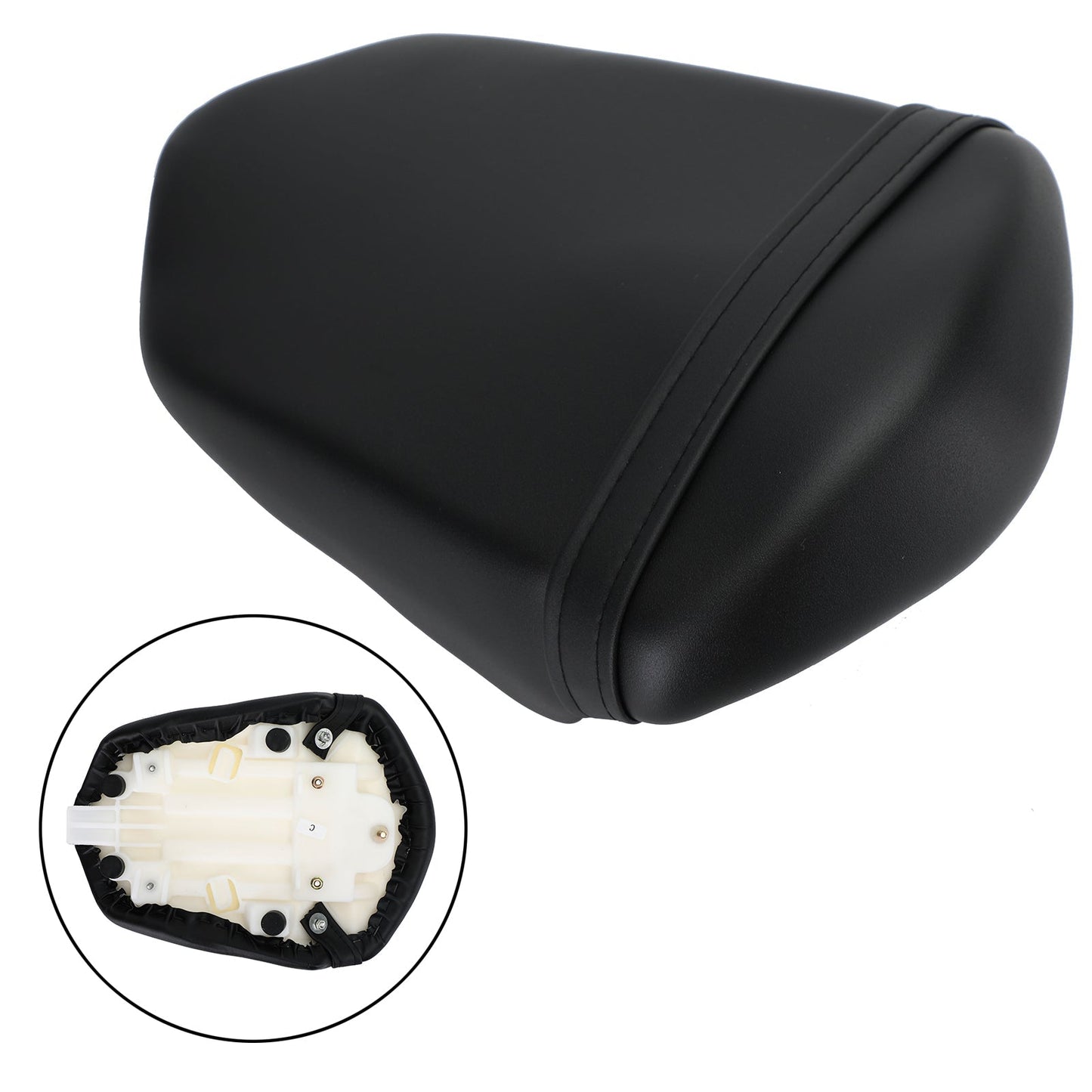 Asiento trasero para pasajero, compatible con Suzuki Gsx1300BK (2008-2012, 09-10-11)