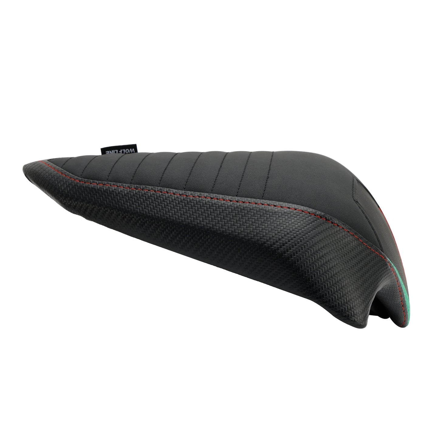 Coussin de siège arrière plat en polyuréthane pour passager, compatible avec DU Streetfighter V2 2022-2023, grille en carbone
