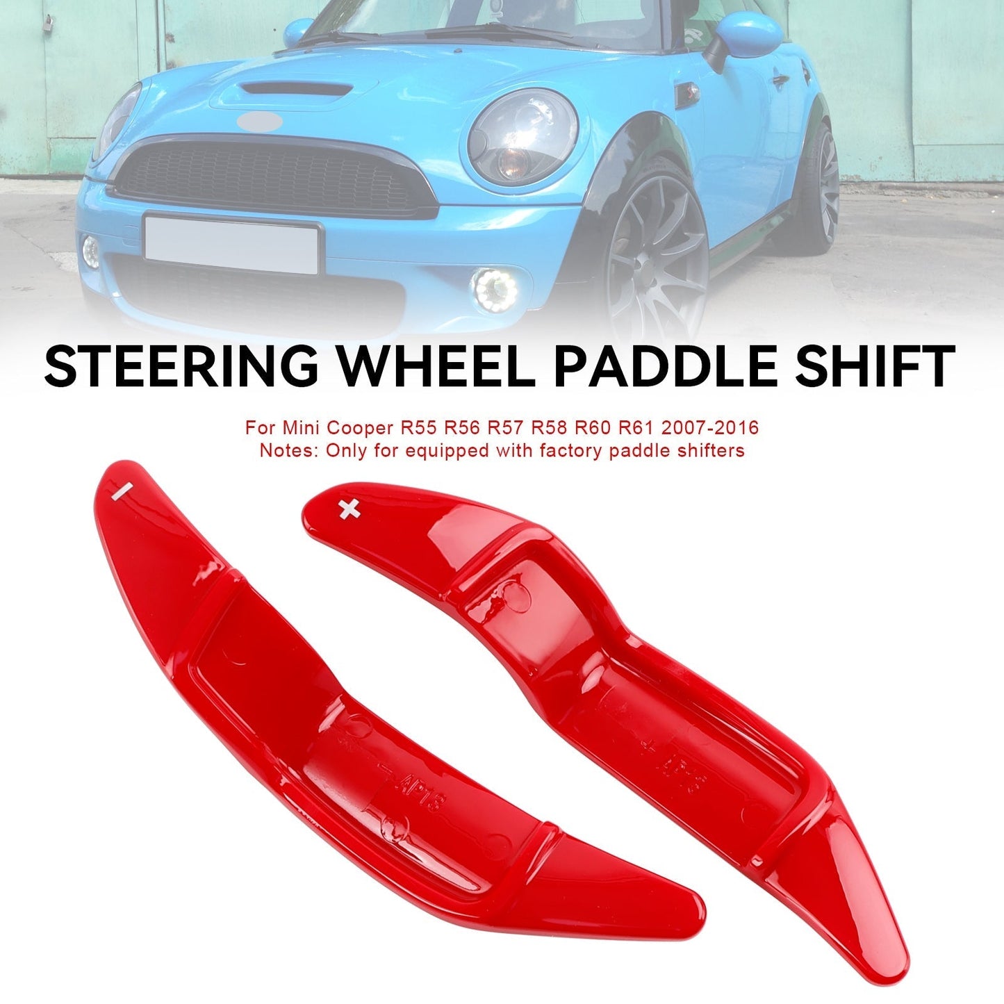2007-2016 Mini Cooper R55 R56 R57 R58 R60 R61 Shift Paddle Extended Shifter Cover