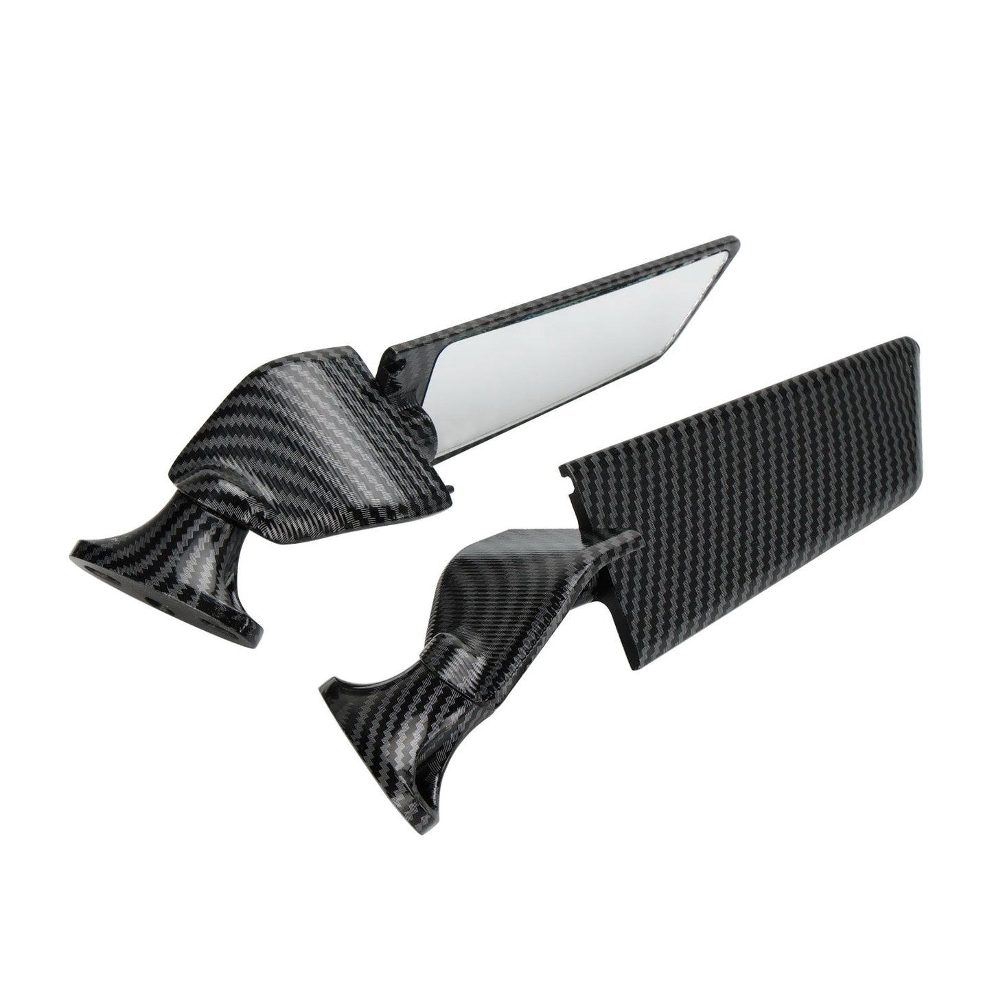 Rétroviseurs à aileron pivotant pour Honda CBR600RR 03-12 et CBR600F 11-14