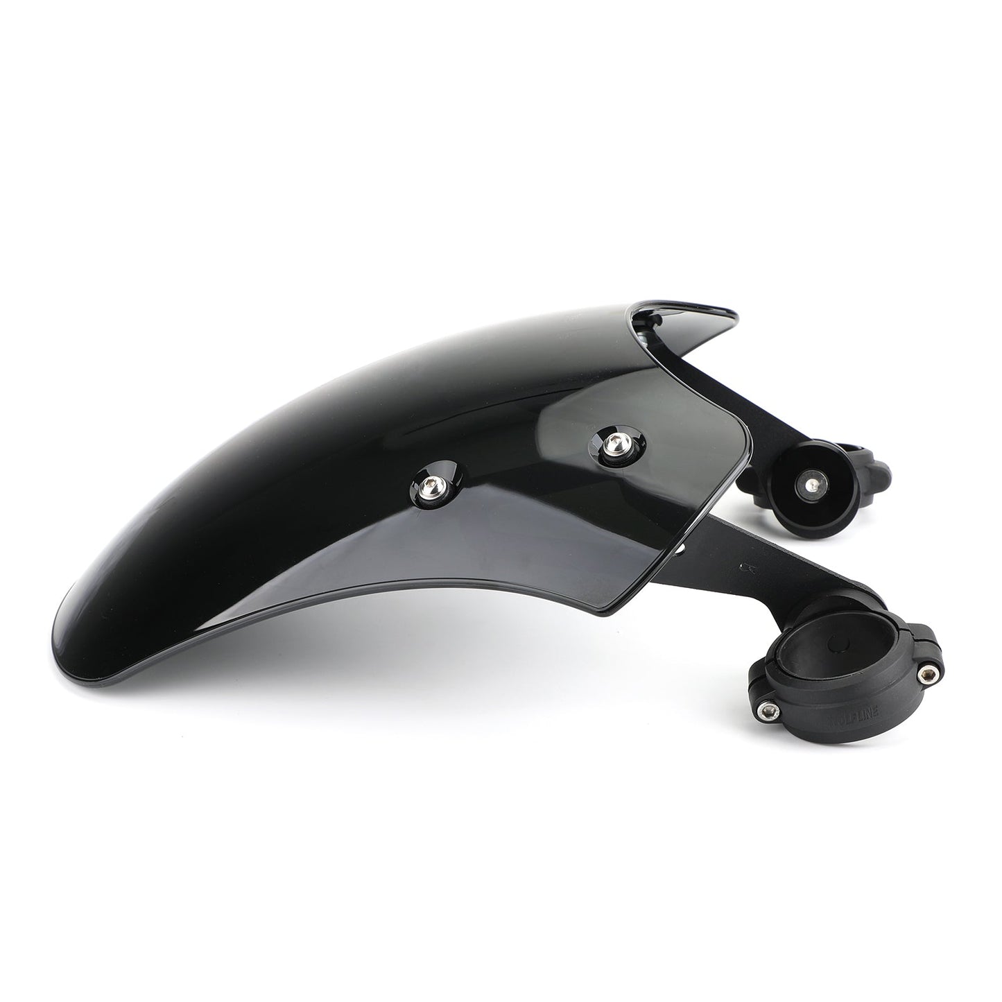 Pare-brise de moto ABS noir pour Harley Dyna Softail