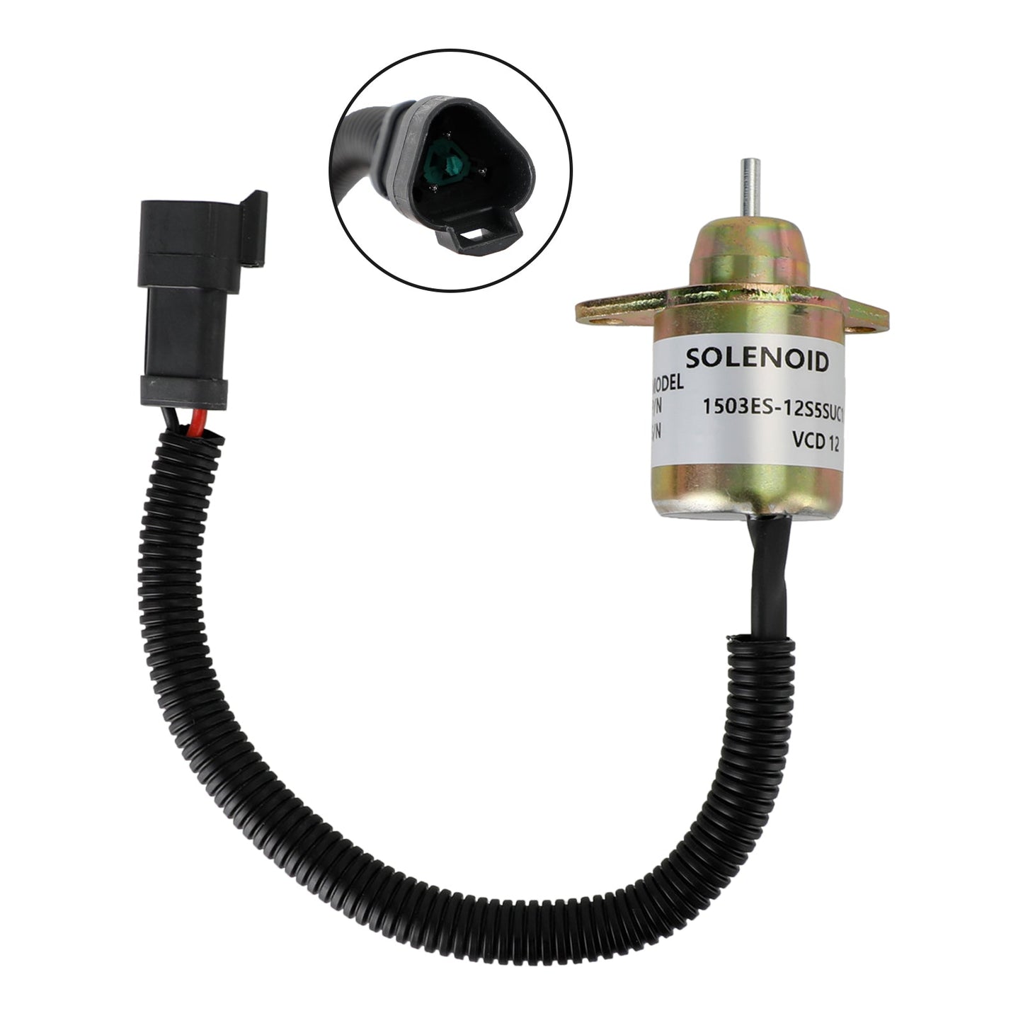 Solénoïde d'arrêt de carburant pour Yanmar, SA-4564 SA-4817 SA-4920