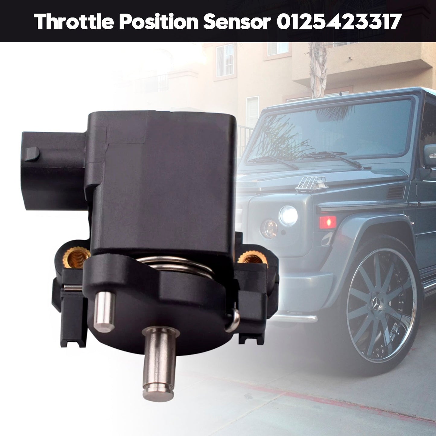 Capteur de pédale d'accélérateur 0125423317 pour Mercedes-Benz G500 2002-2008