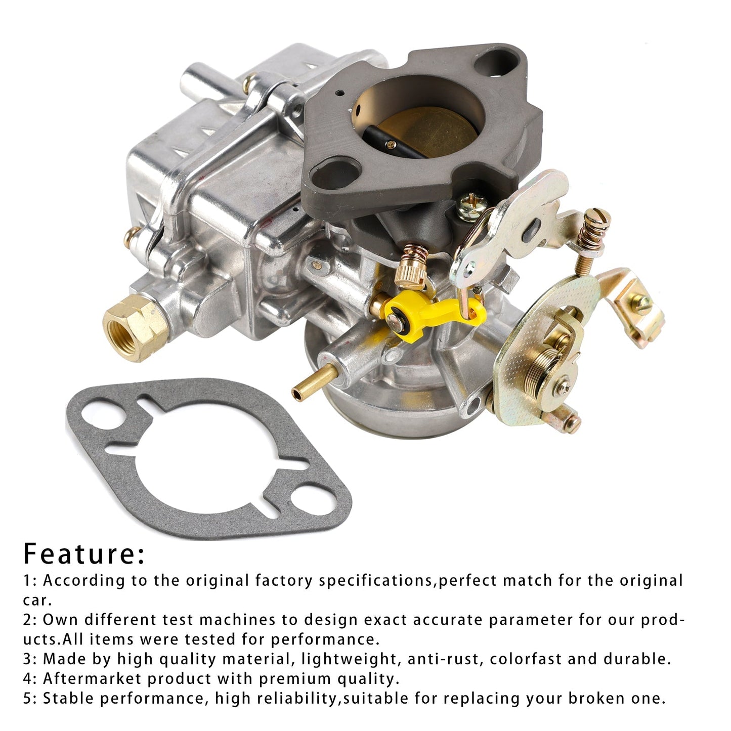Ford 144 170 200 223 6cyl Holley 1904 Carby 1 Barrel Carburetor 57-62 V0XYBZ LDH138