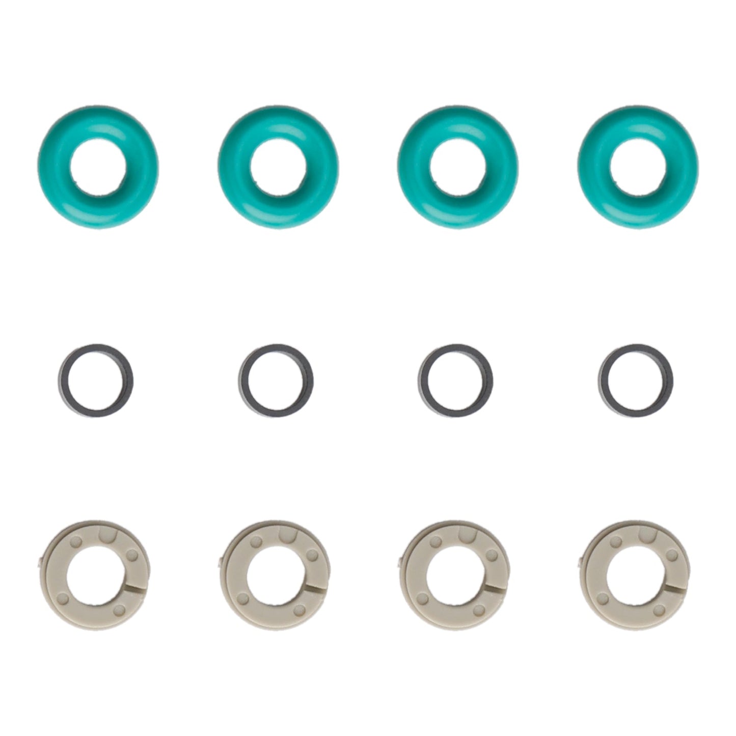 Skoda Fabia Kodiaq III Octavia Rapid Superb III Yeti 4Pcs Fuel Injector Service Kit O-Ring 0261500354 04E906036E