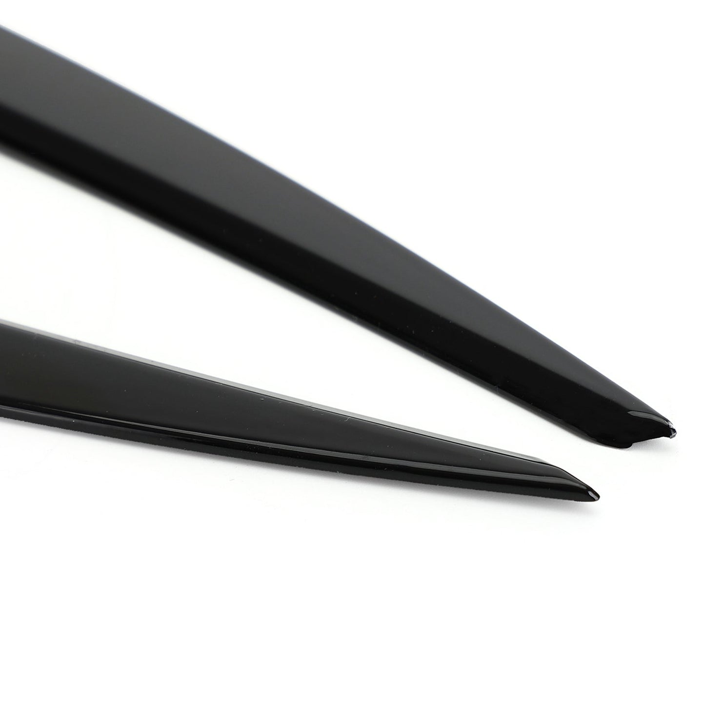 Garniture de sourcil de paupière de phare avant noire pour VW Golf MK7 Golf R GTI GTD 2013-2019