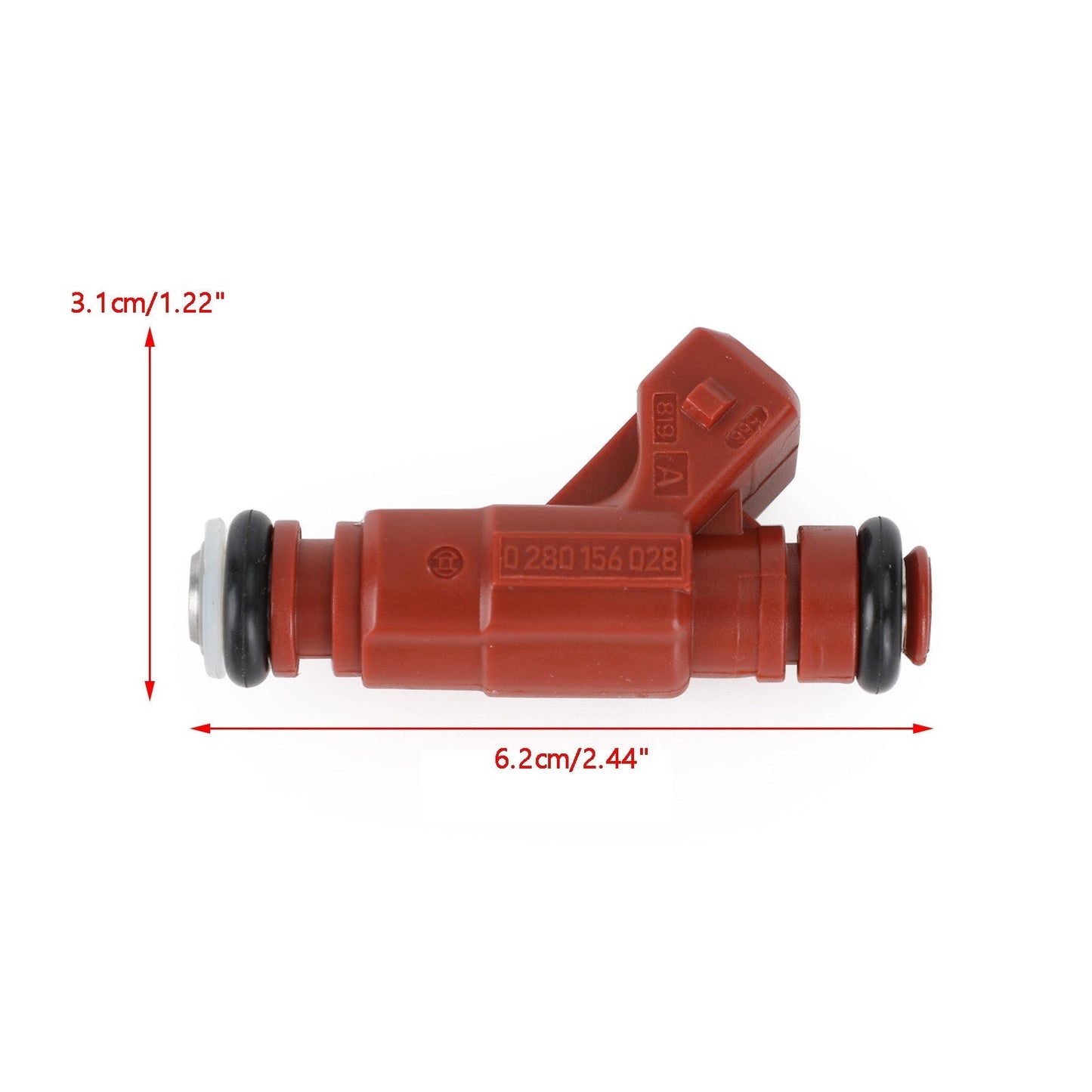 6PCS Fuel injectors 0280156028 1L2E-C5A 822-11139 Fit 2002-2003 Ford Explorer 4.0L 2002-2004 Mercury Mountaineer 4.0L