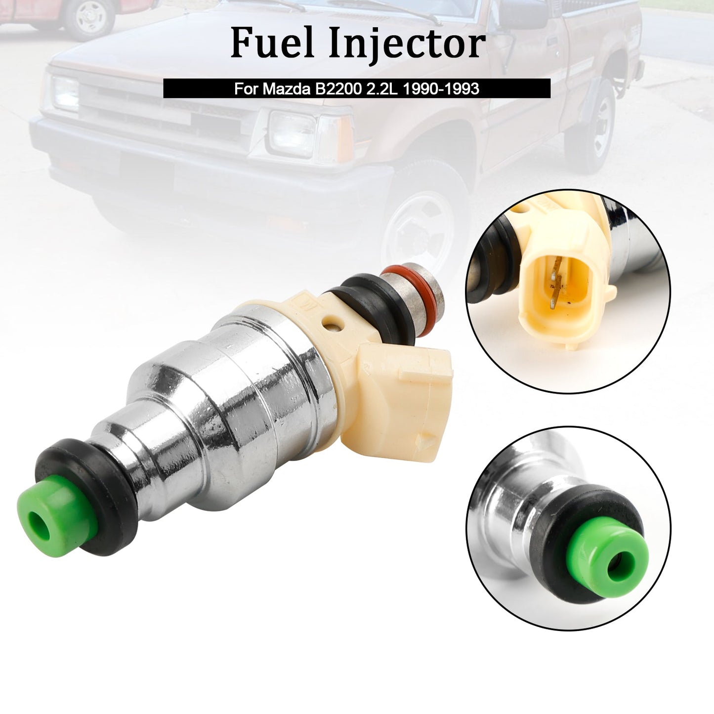 Injecteur de carburant Mazda B2200 2,2 L 1990-1993 INP-081 F2G8-13-250 INP081 F2G813250