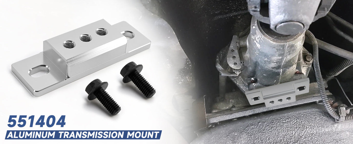 Support de transmission en aluminium GM TH350 TH400 4L60E 4L65E 551404