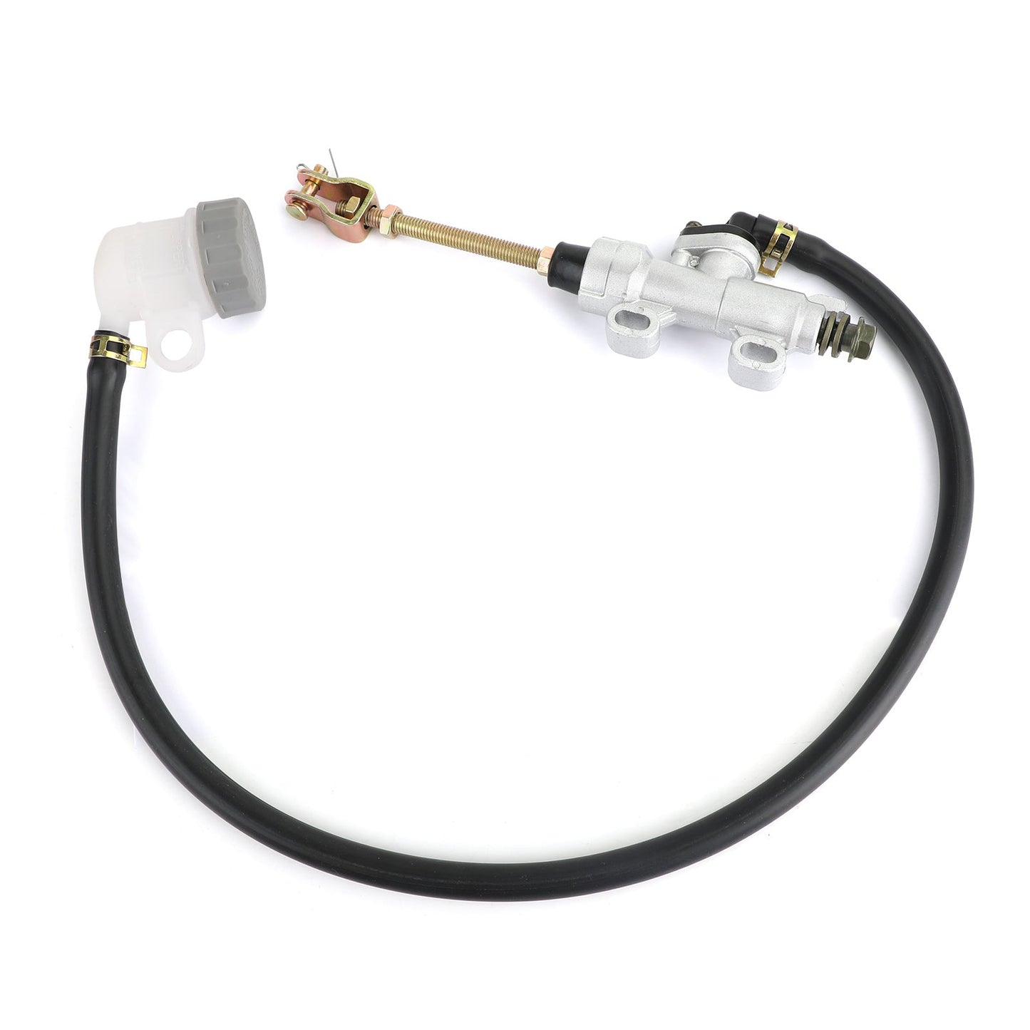 Maître-cylindre de frein arrière Suzuki, compatible avec LTA500F, LTF500F, Vinson 500 2003-2007, argent