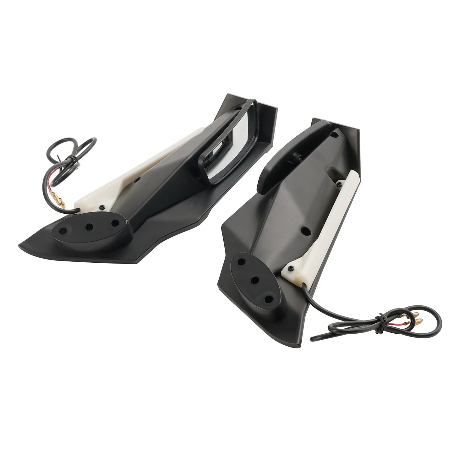 Rétroviseurs à ailettes pour Honda CBR650R, CBR650F, CBR500R et CBR500F 19-22