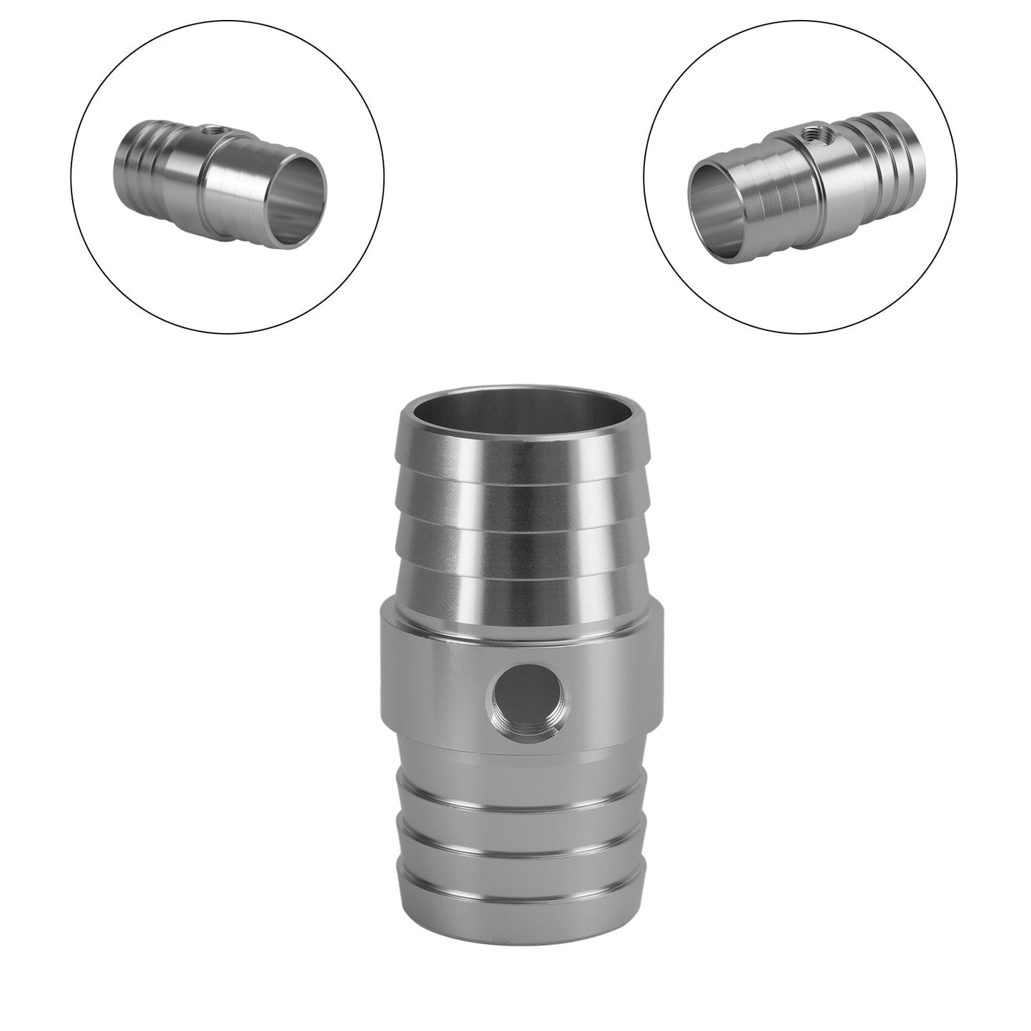 Tuyau de 1-1/4" avec adaptateur de port de vapeur NPT de 1/8" pour radiateur supérieur LS Swap, liquide de refroidissement
