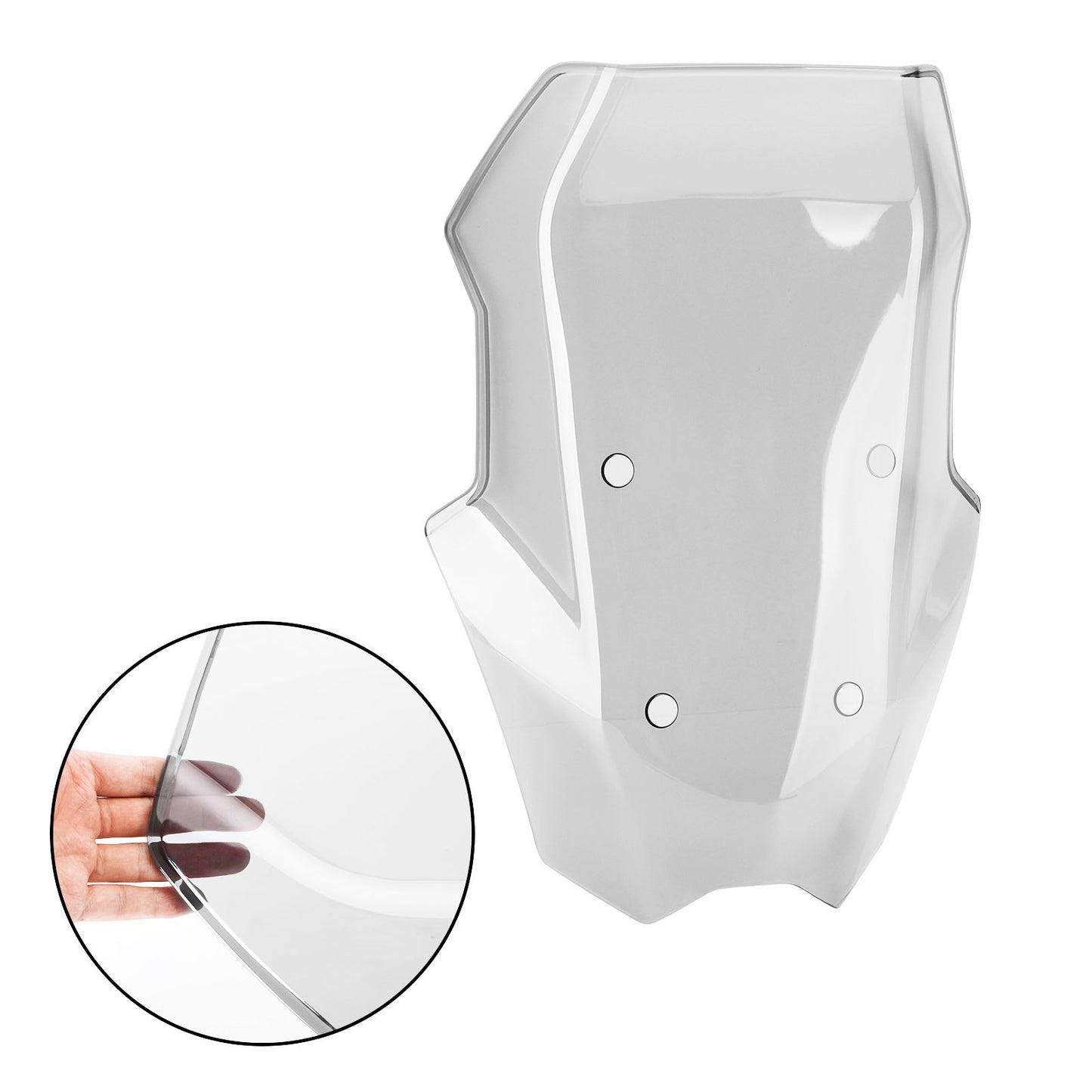 Pare-brise de moto en plastique ABS pour BMW C400X 2018-2021