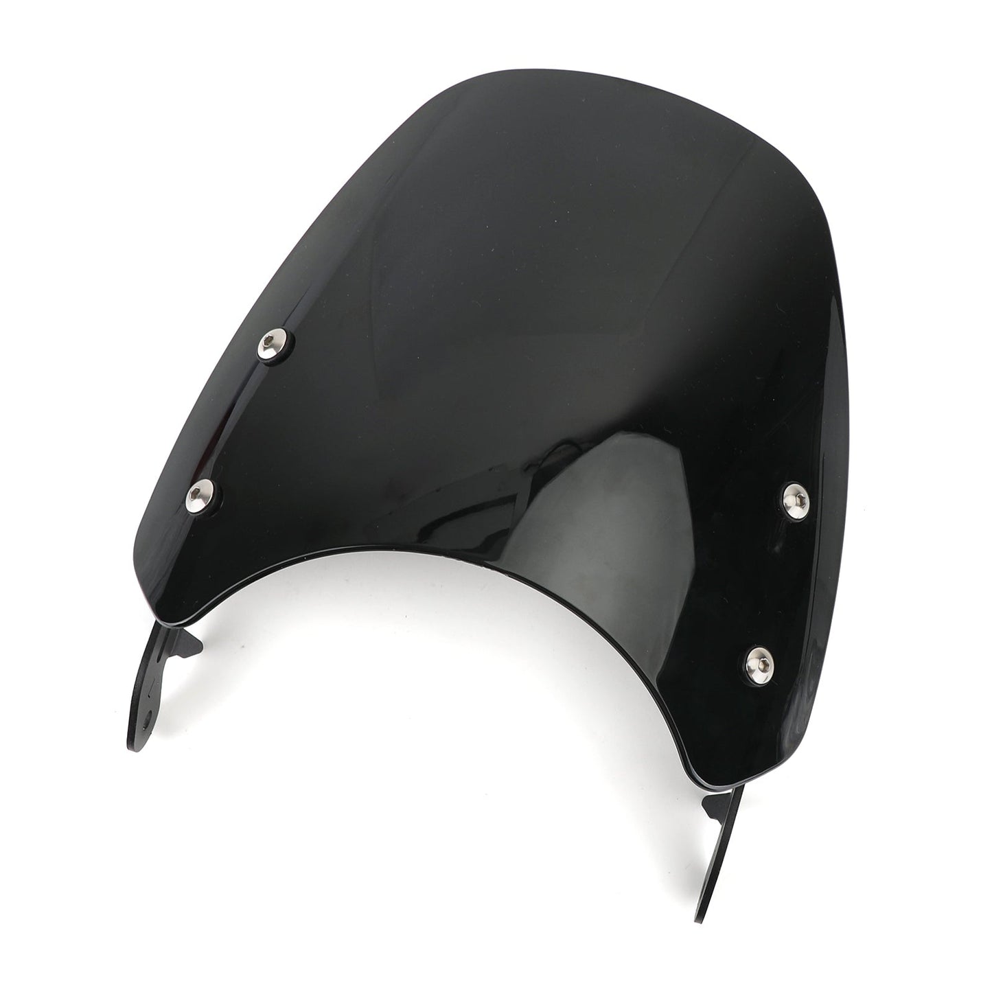Pare-brise en plastique ABS pour moteur Triumph Bonneville T100 T120, noir