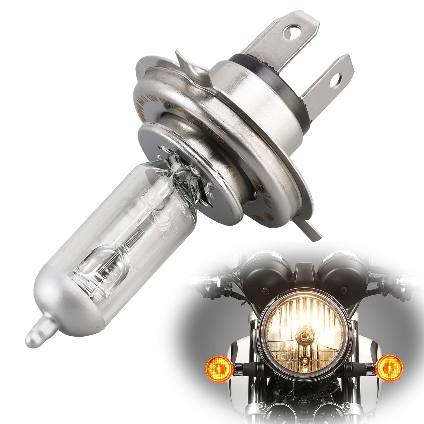 Lampe moto OSRAM Silverstar H4 P43T 12 V 60/55 W 64193SVS