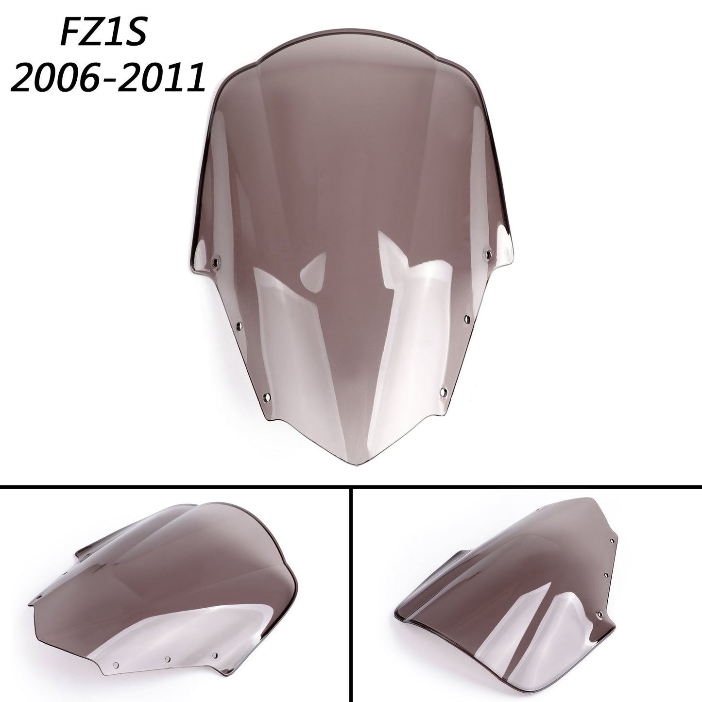 Pare-brise à double bulle pour Yamaha FZ1 FZ1S 2006-2011