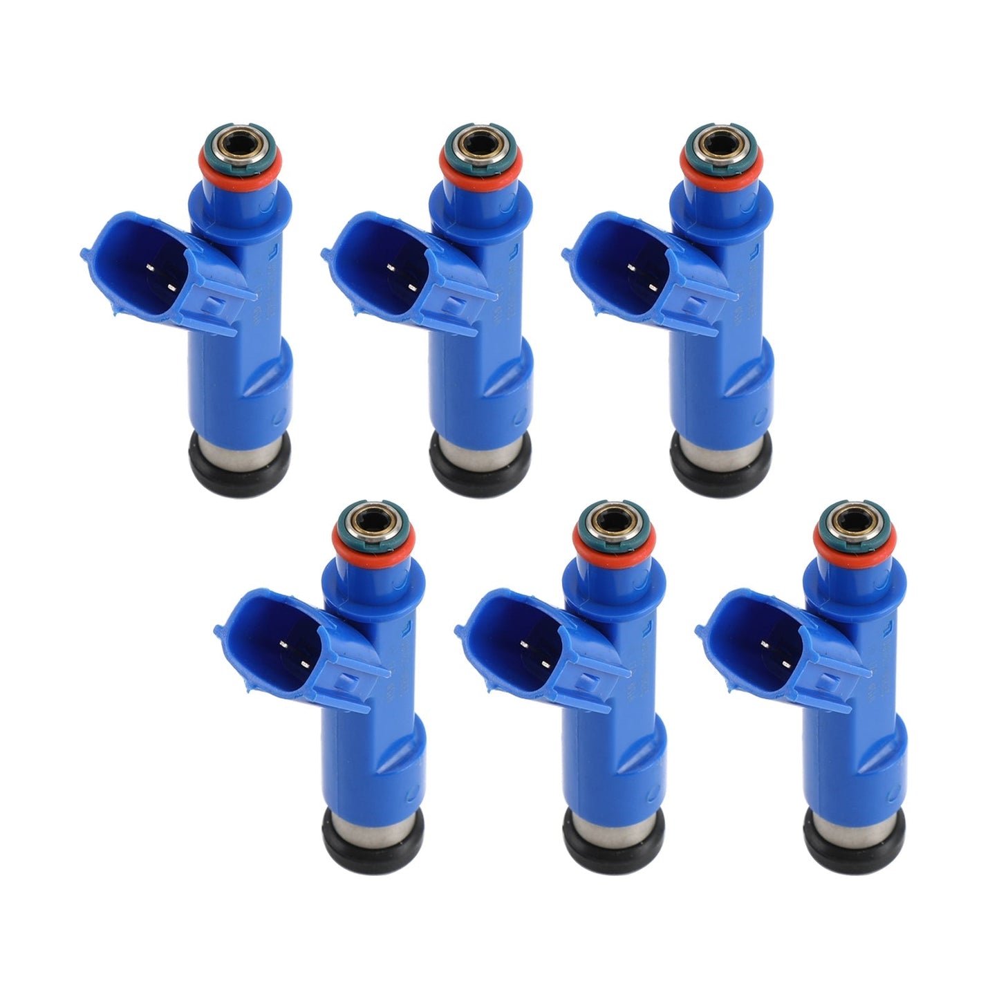 6 inyectores de combustible 23250-22080 compatibles con Corolla Matrix Pontiac 1.8L 2005-2008