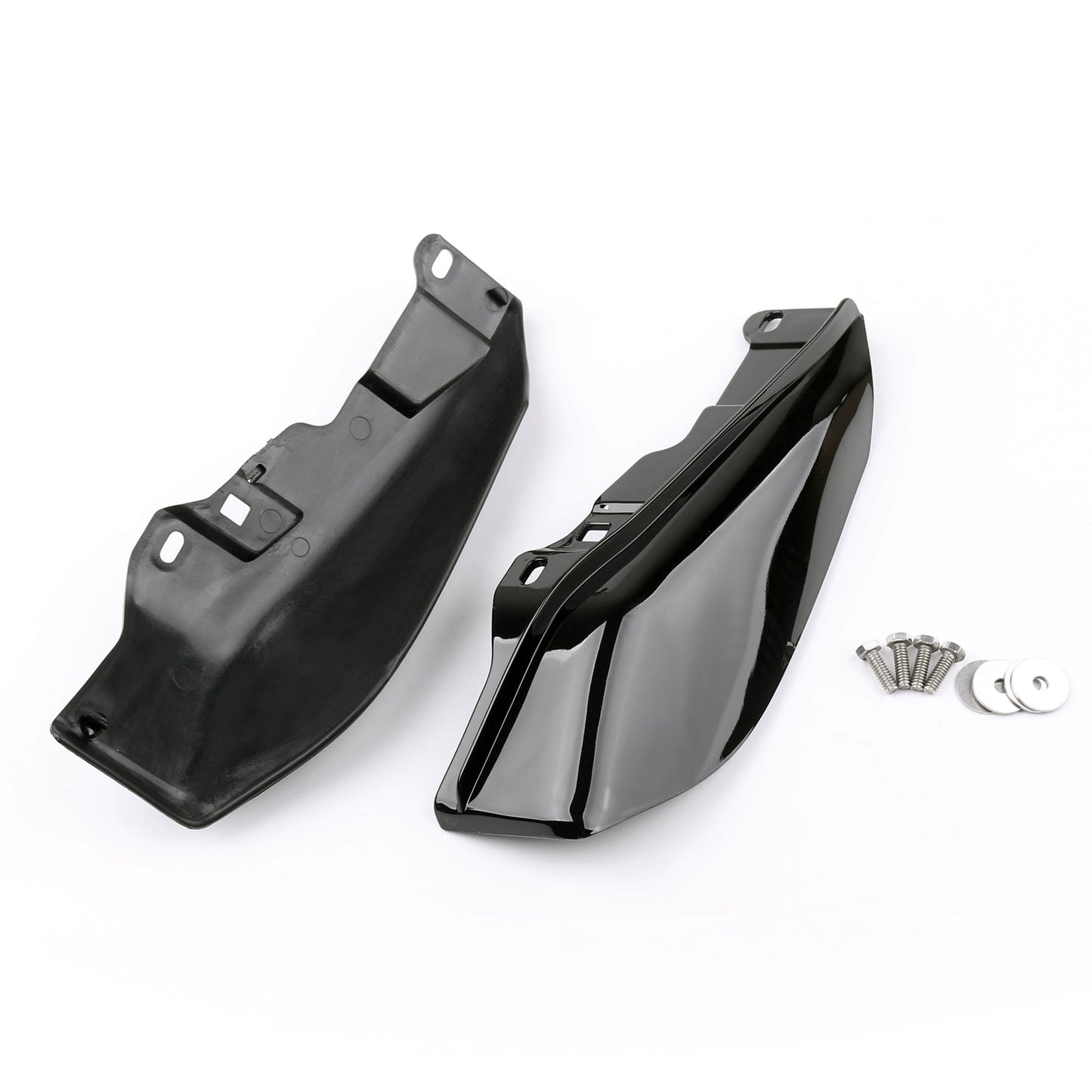 Déflecteur d'air et de chaleur noir pour cadre central, pour Harley Touring Street Glide