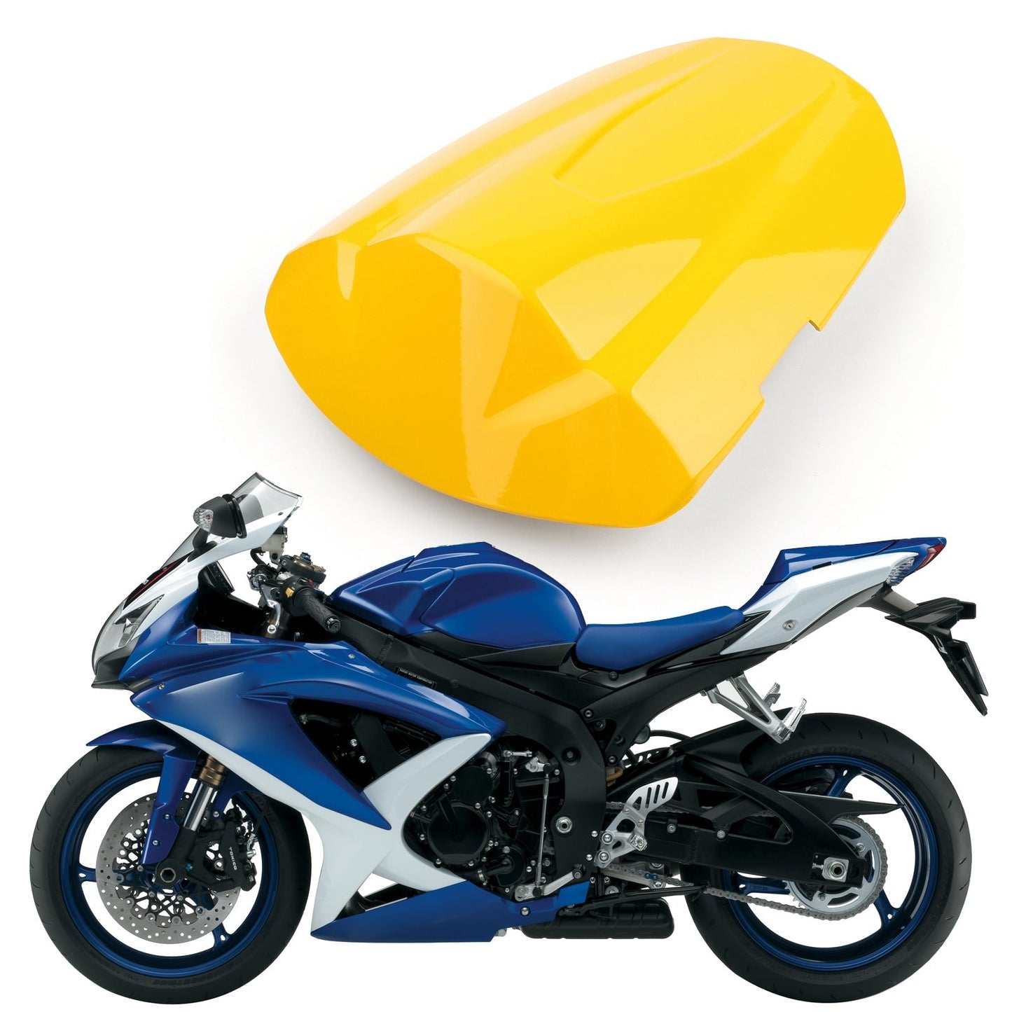 Capot de selle arrière pour Suzuki GSXR600 GSXR750 K8 2008-2009