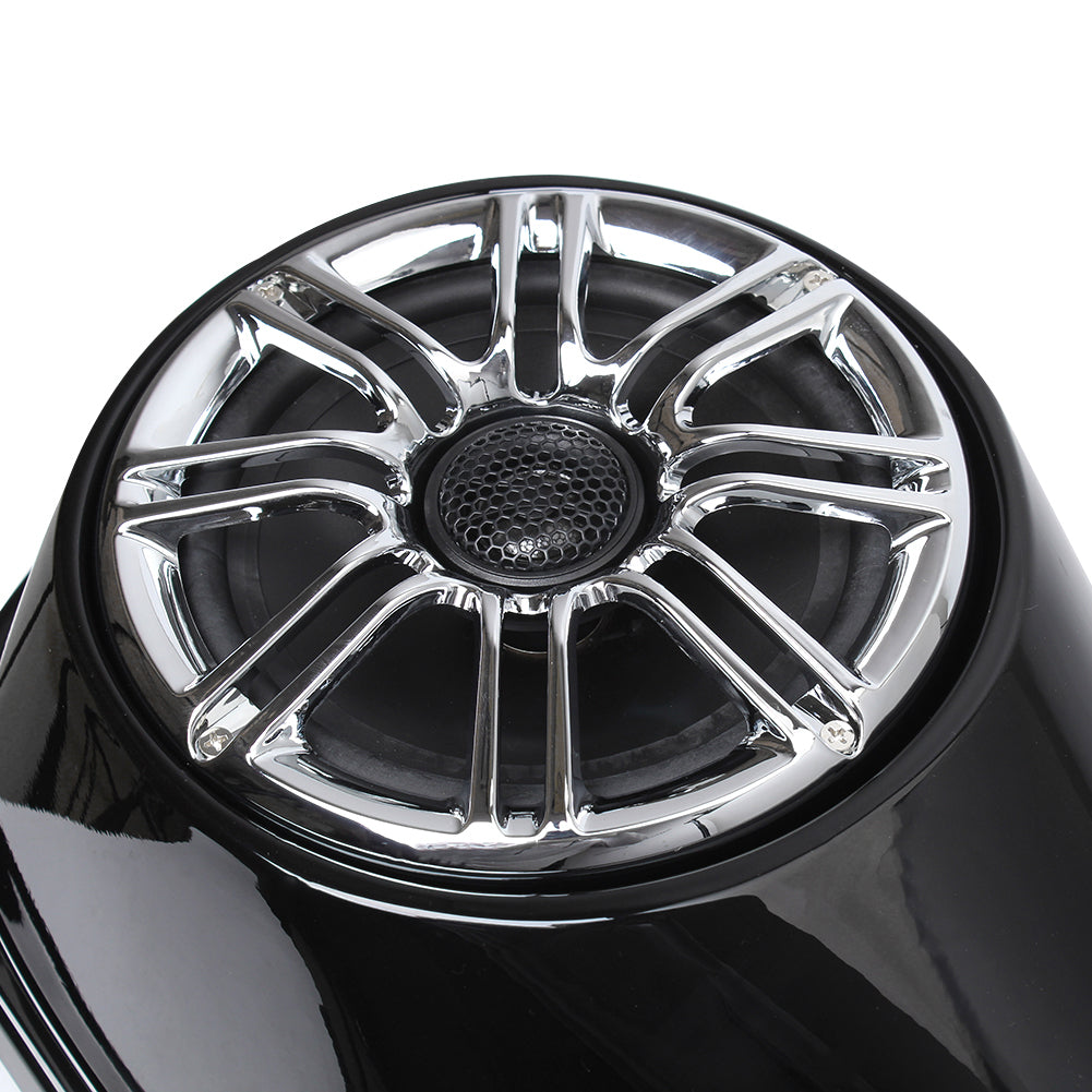 Sacoche TRIPLE 6.5 avec couvercles et haut-parleur pour Harley Touring Electra Glide 14-21