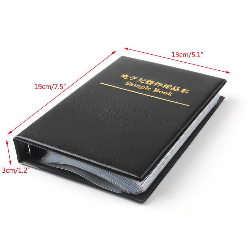 Livre d'échantillons de condensateurs SMD0402 80 valeurs * 50 pièces = 4 000 pièces Kit de condensateurs SMD