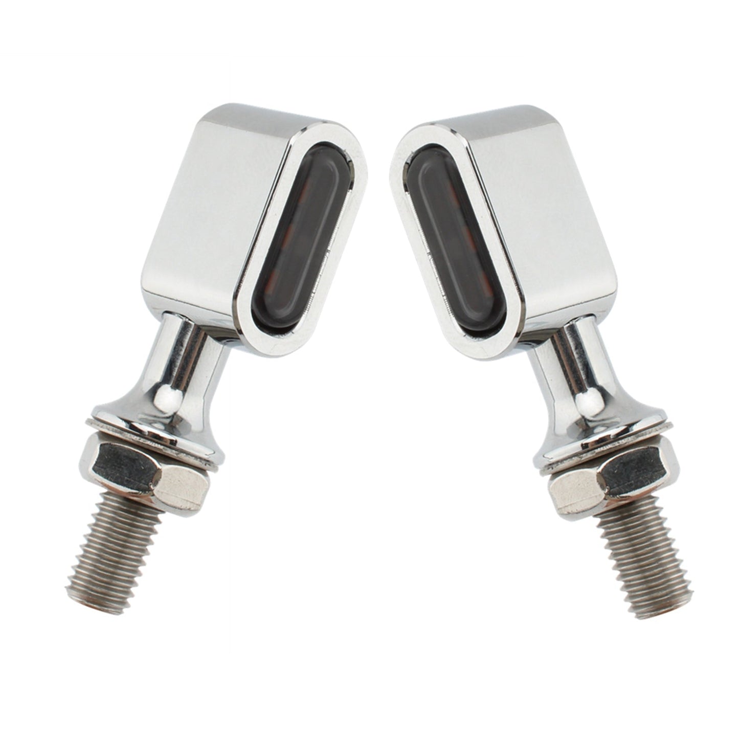 Accesorio de indicador de señal de giro LED trasero Mini E Mark para Sportster Touring Dyna Softail