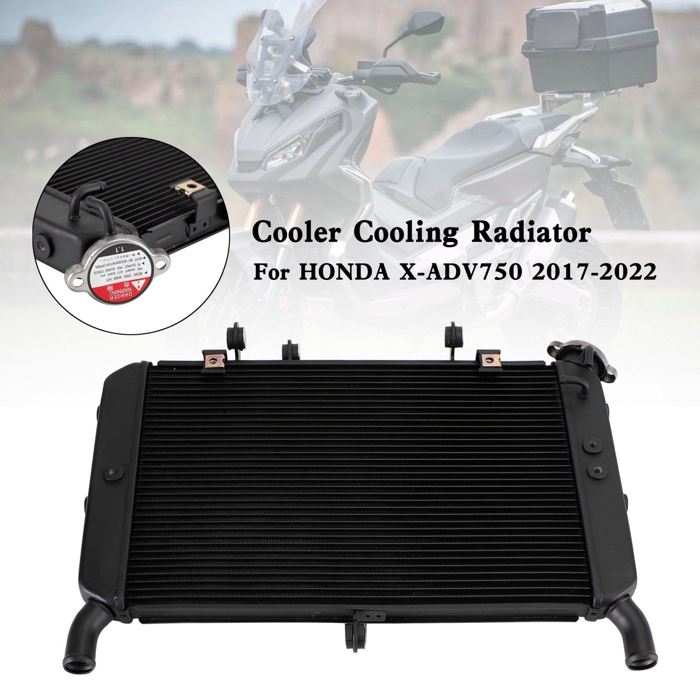 Refroidisseur d'eau de refroidissement pour Honda X-ADV 750 XADV 2017-2022