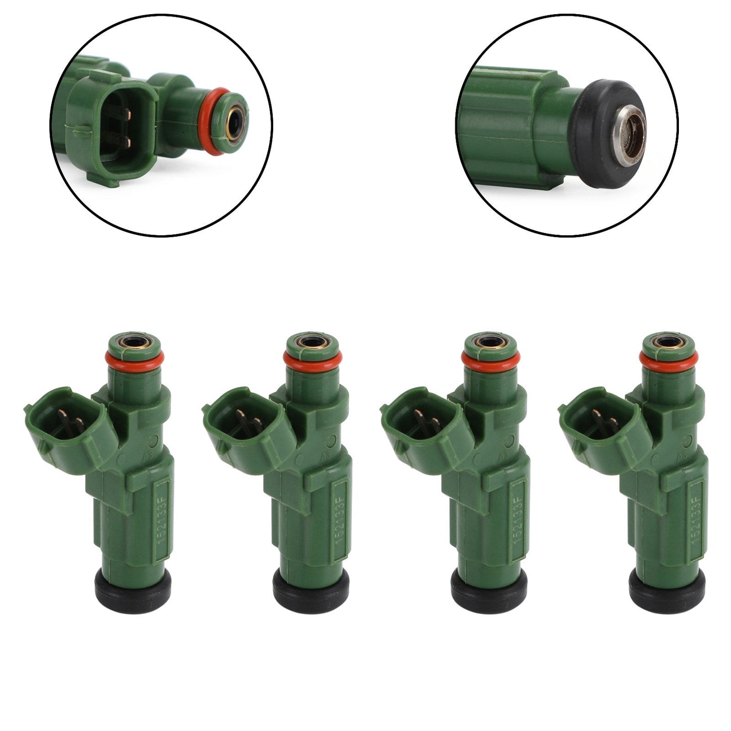 2004-2013 Yamaha F150 Outboard 4pcs Fuel Injector 63P-13761-00-00 AT152