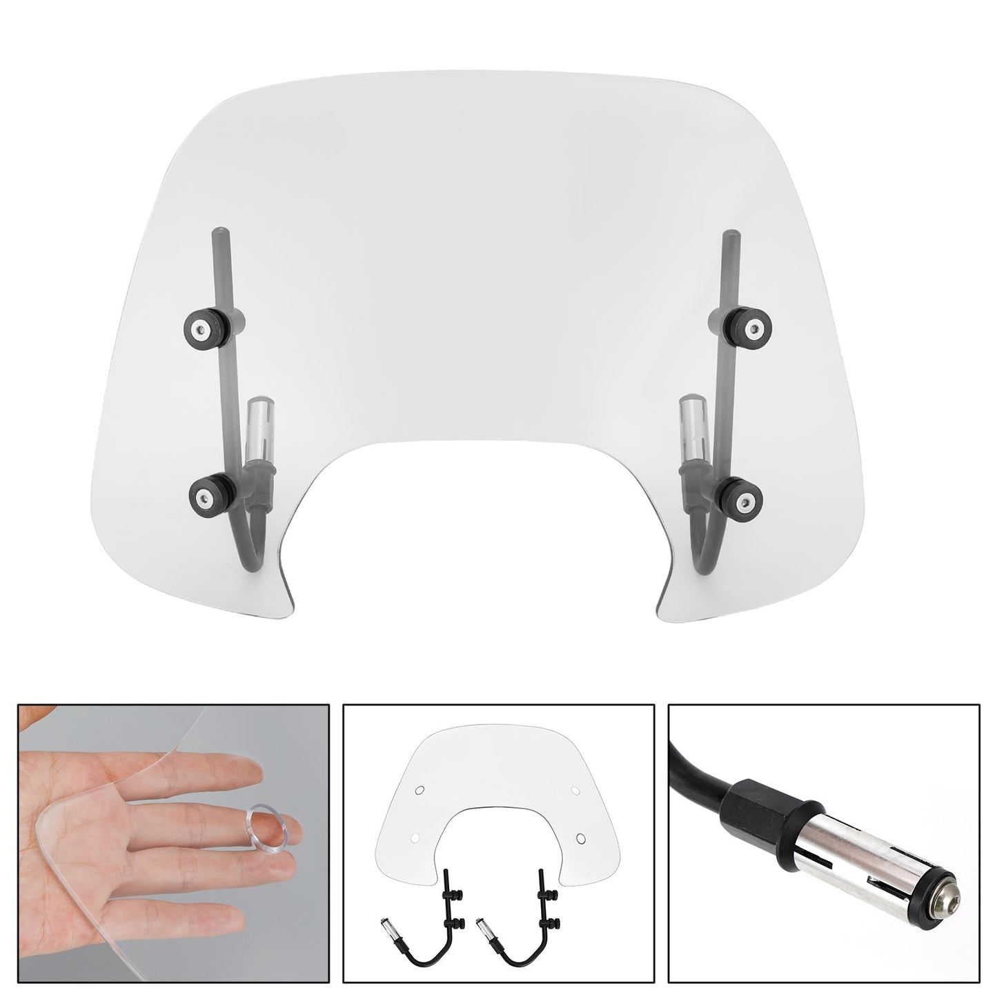 Pare-brise de moto ABS adapté à Vespa Sprint 150 2016-2021