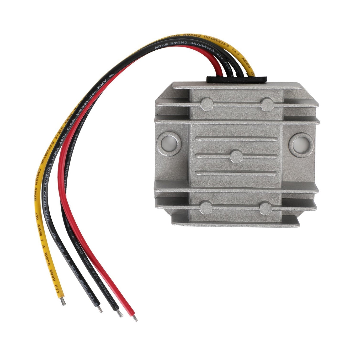 Convertisseur régulateur abaisseur de tension CC/CC étanche 24 V à 12 V 3 A 36 W