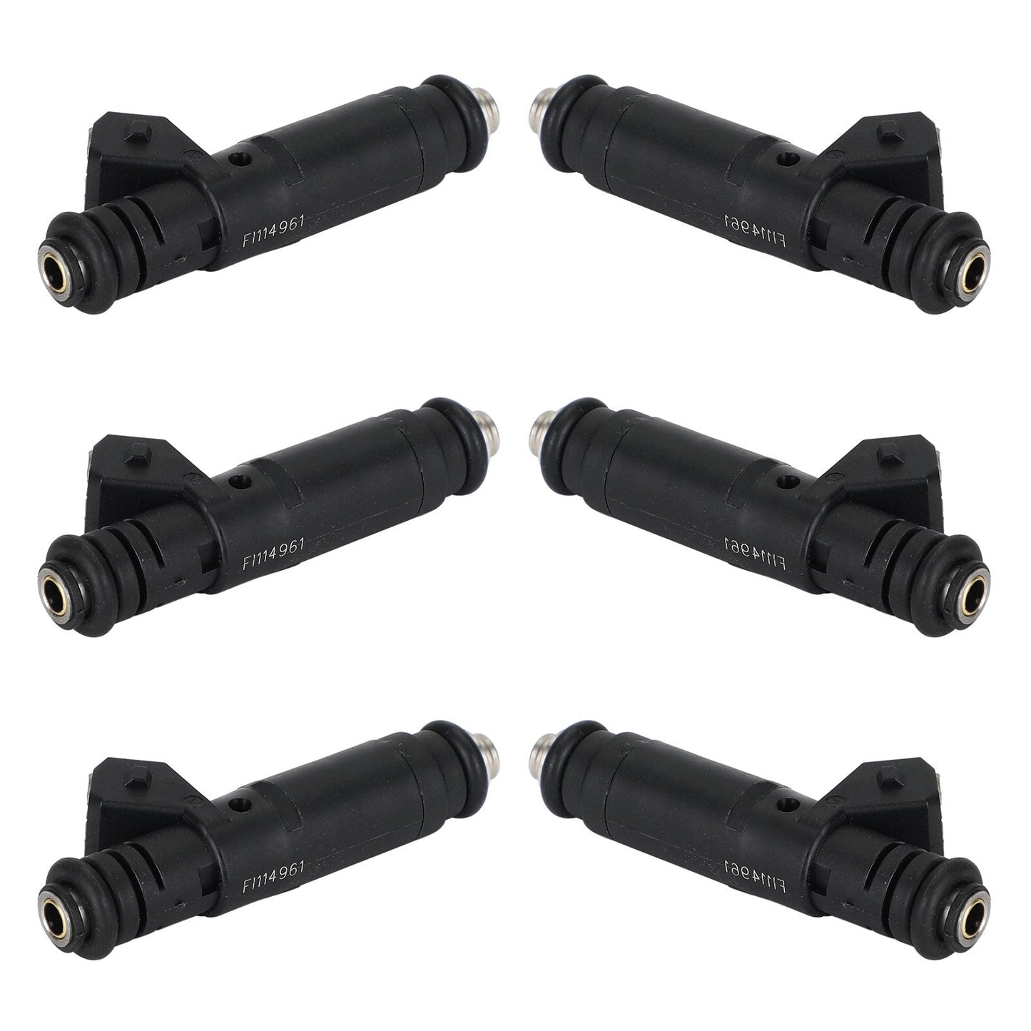 6pcs Fuel Injectors 60LB 630cc Fit Siemens Deka VW Audi GM AGU EV1 FI114961