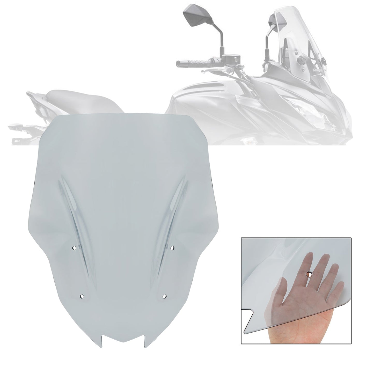 Pare-brise Kawasaki Versys 650 22-23