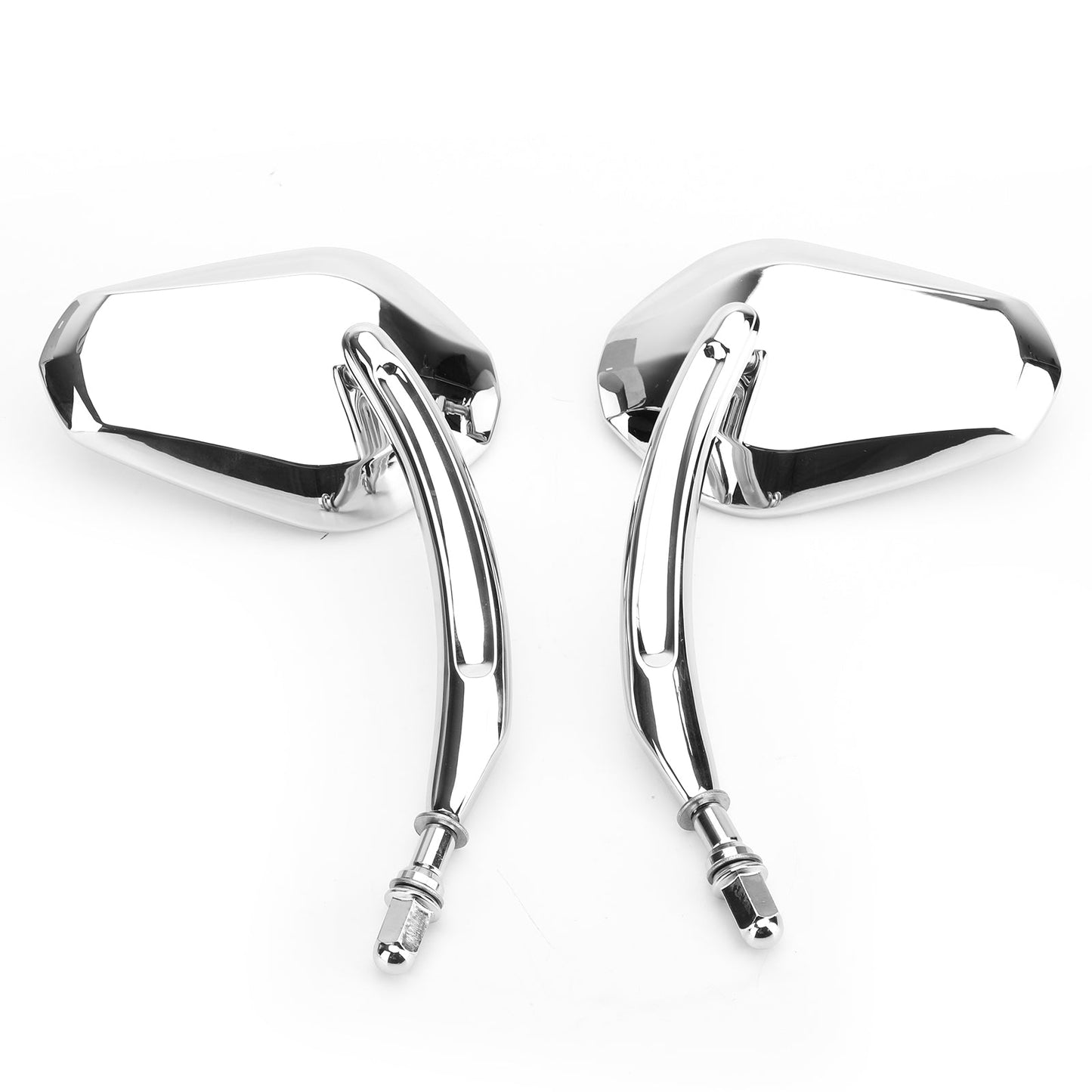 Rétroviseurs Black Diamond pour motos Cruiser, Touring, Chopper, Sportster