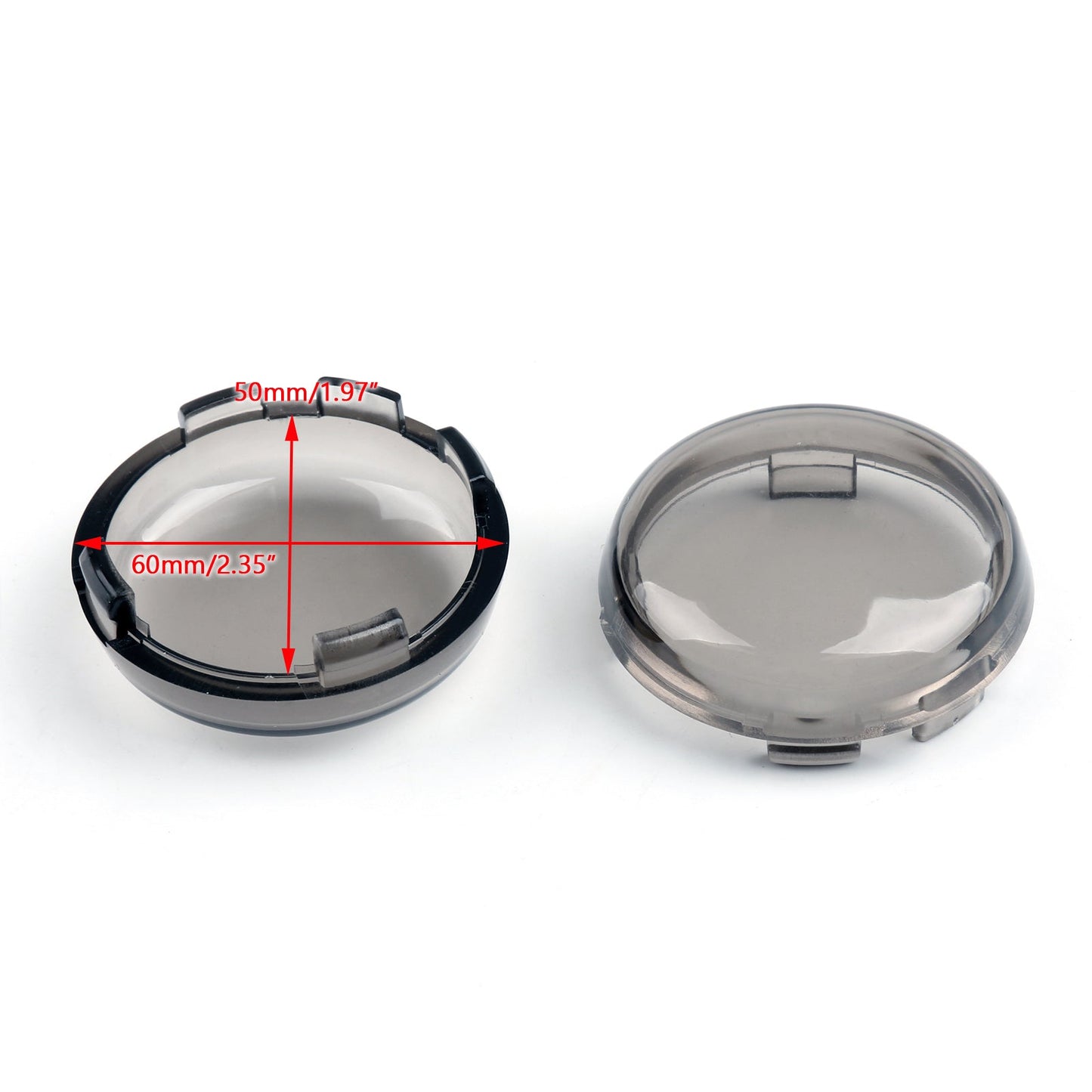 Plastic Turn Signal Light Lens For Cover For Harley Electra Glide Heritage Softail Assosary