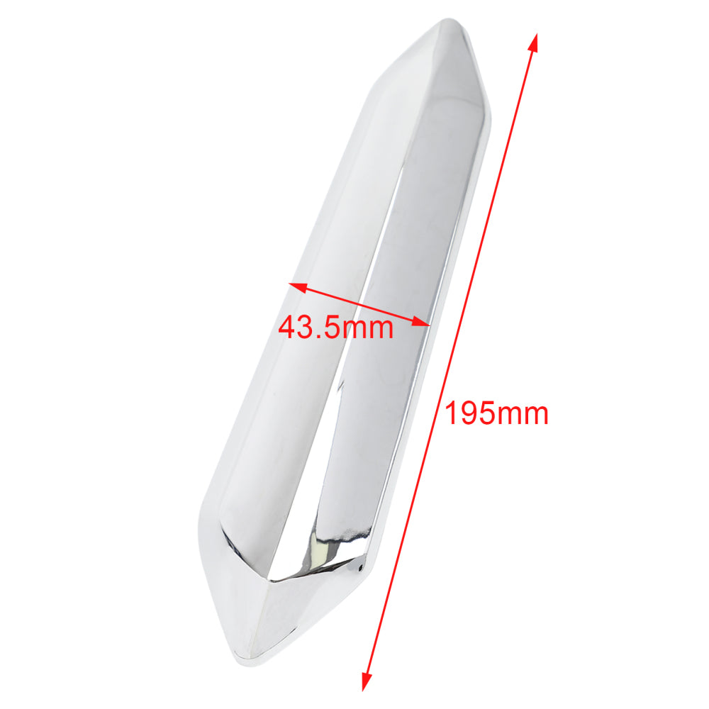 Pair Chrome Windshield Windscreen Strut Covers For For Honda Goldwing GL1800 2018-2021