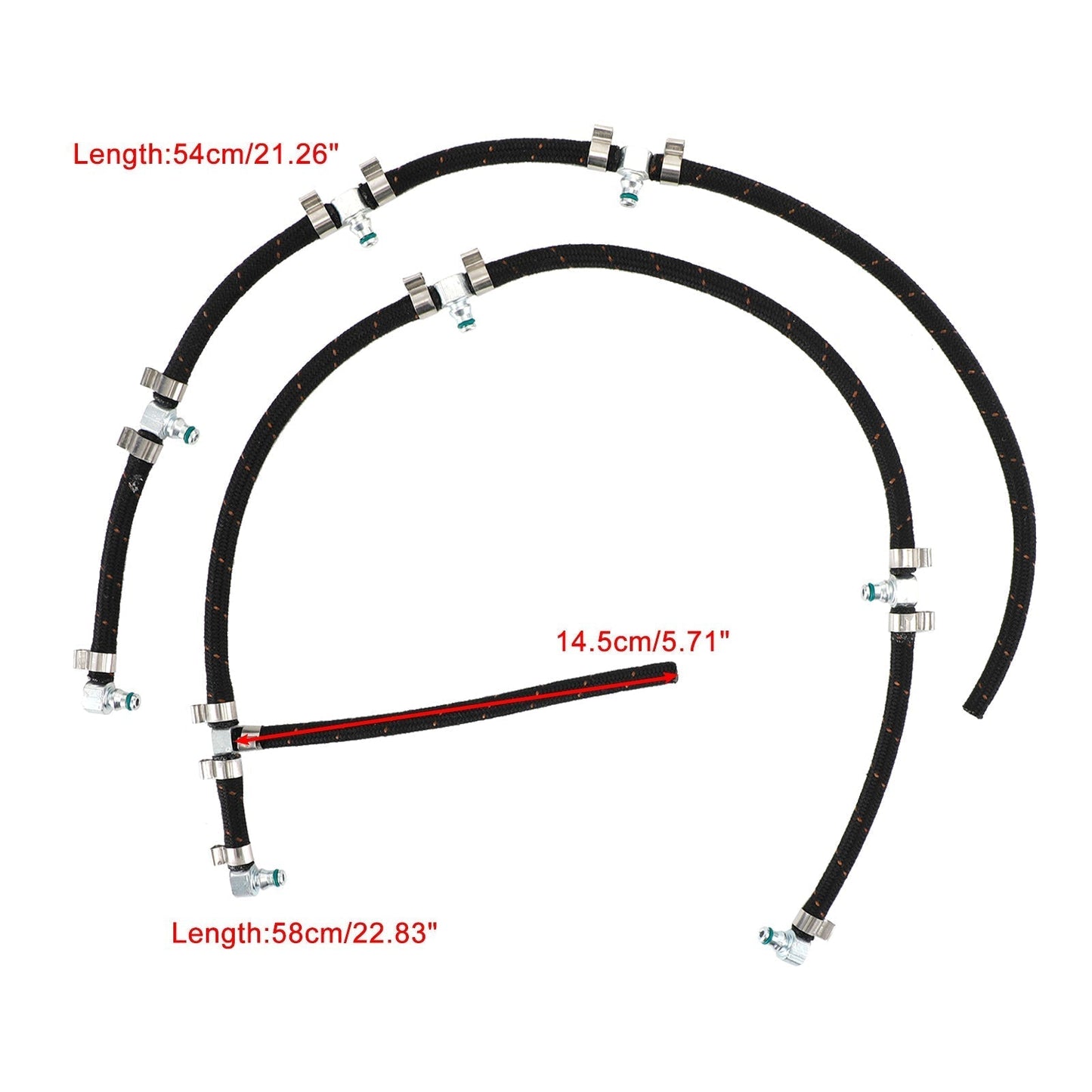 Fuel Injector Return Line Kit 97328733 0928400552 Fit Duramax 2004-2010 6.6L Diesel Truck Engines