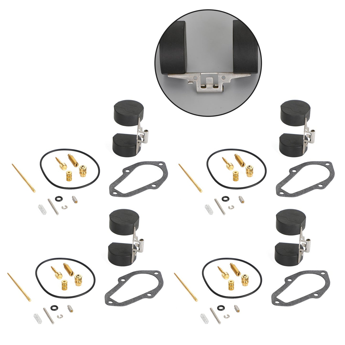 4X Carburetor Carb Repair Kit fit for Honda XL250 Motosport 250 1972-1975