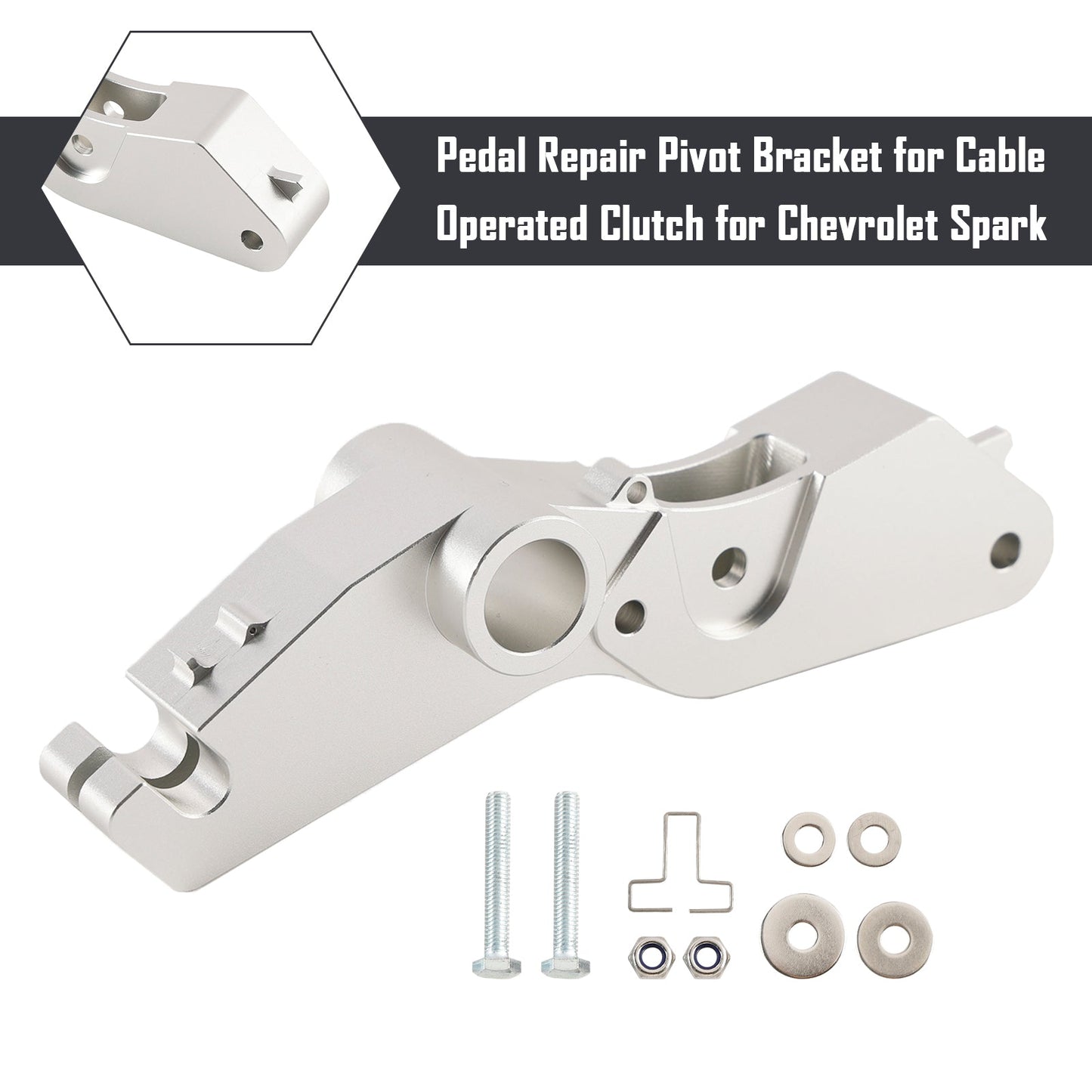 Support de pivot de réparation de pédale pour embrayage à câble Chevrolet Spark 2009-2012 96683849 95962968