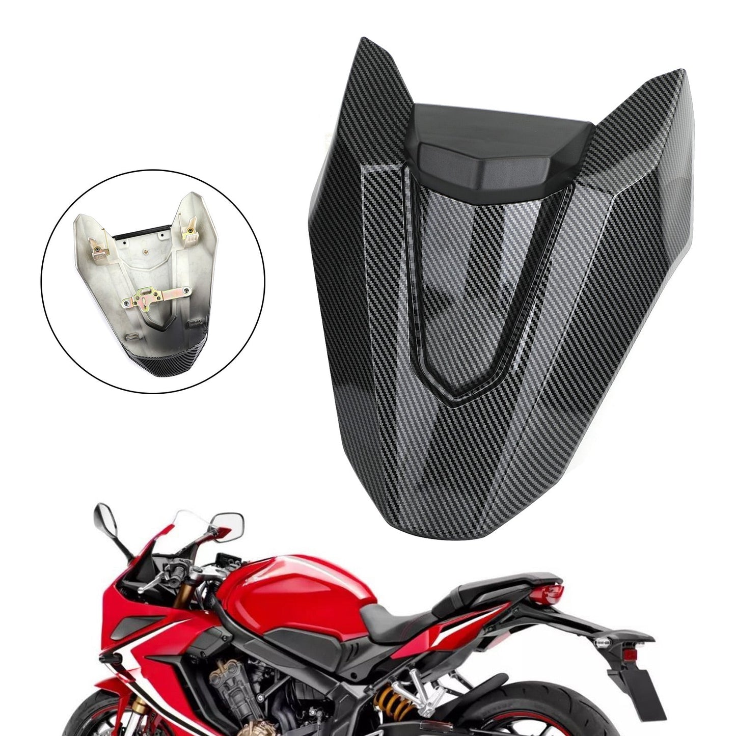 Capot de carénage de selle arrière passager pour moto Honda CBR650R 2019-2020