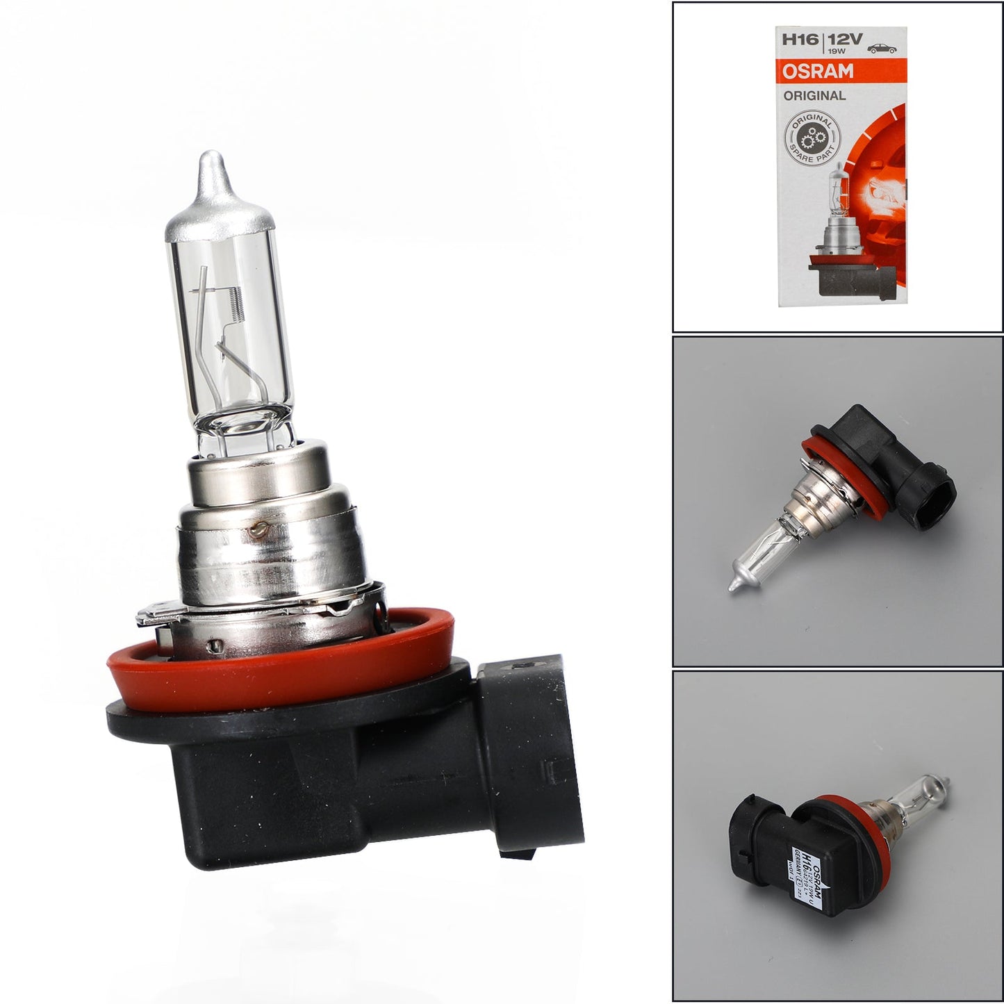 Ampoule de phare de voiture H16 OSRAM PGJ19-3 12 V 19 W 64219L+