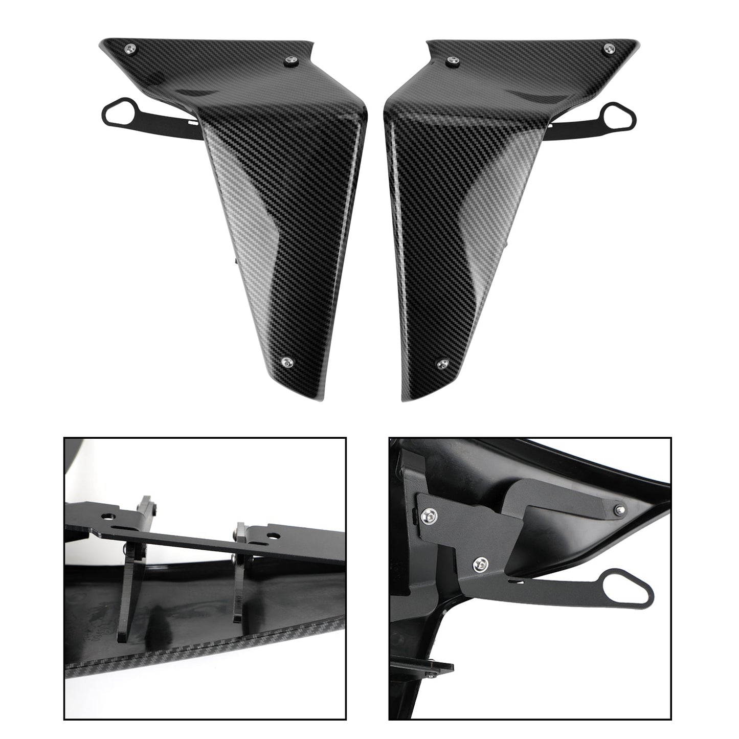 Déflecteurs d'ailes aérodynamiques latéraux pour YAMAHA MT-09 SP FZ09 2021-2022